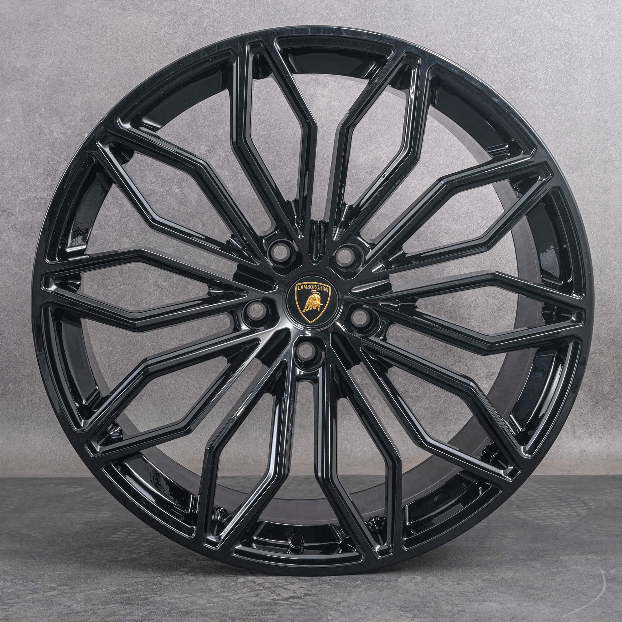 Llantas originales Lamborghini Urus 23 pulgadas Galanthus 4ML601025DJ 4ML601025DK negro brillante NUEVO