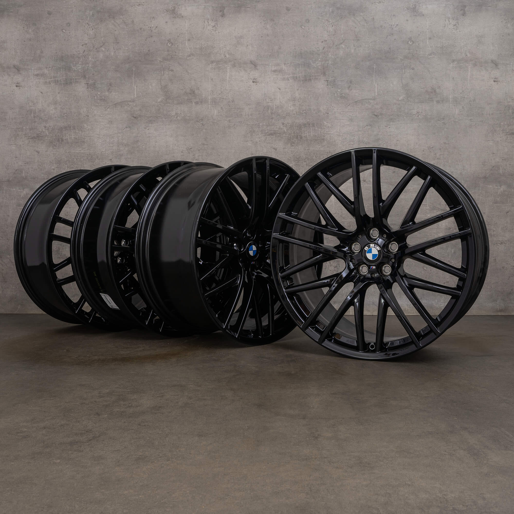 OEM BMW 7 Series rims 21 inch G11 G12 6893542 6893543 aluminum jet ...