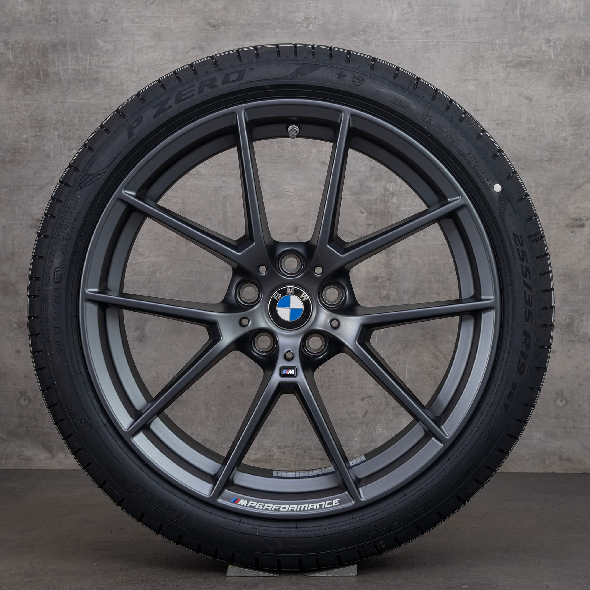 Originele BMW 2 serie 3 4 velgen 19 inch G20 G21 G22 G23 G42 Coupe zomerwielen styling 898 M 6895390 6895391 ferric grey NIEUW