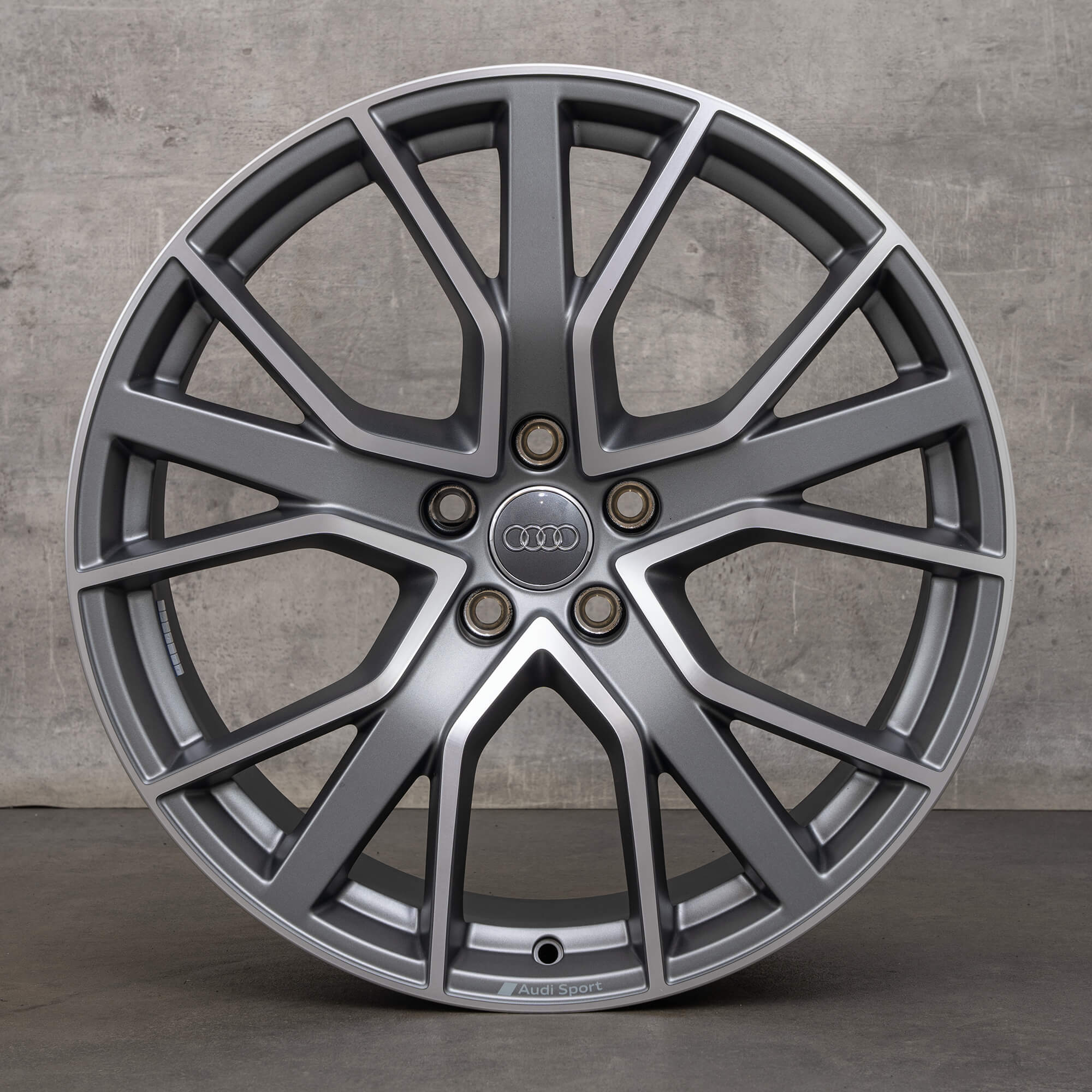 Audi A5 S5 8W B9 20 Zoll Felgen titan matt glanzgedreht 8W0601025EG