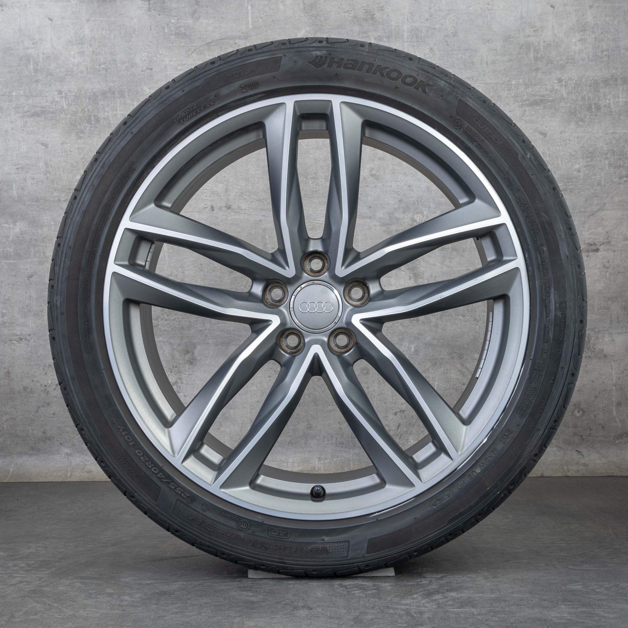 Alkuperäiset Audi A6 vanteet 20 tuuman 4G C7 Allroad kesäpyörät 4G9601025M titan matta kiillotettu