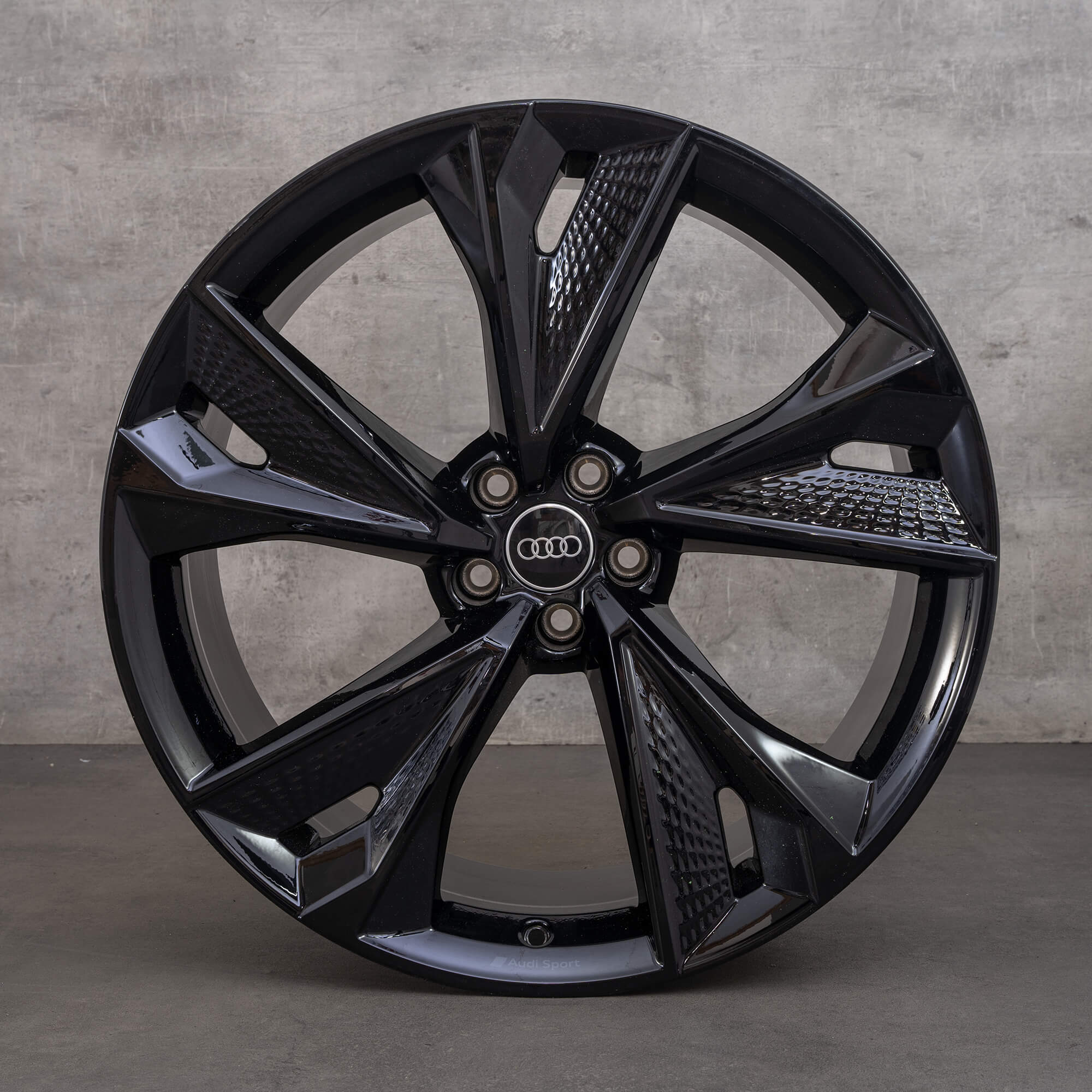 Audi 22 tums fälgar RS6 RS7 4K C8 aluminiumfälgar 4K0601025BC 10,5 x ET19 NYA