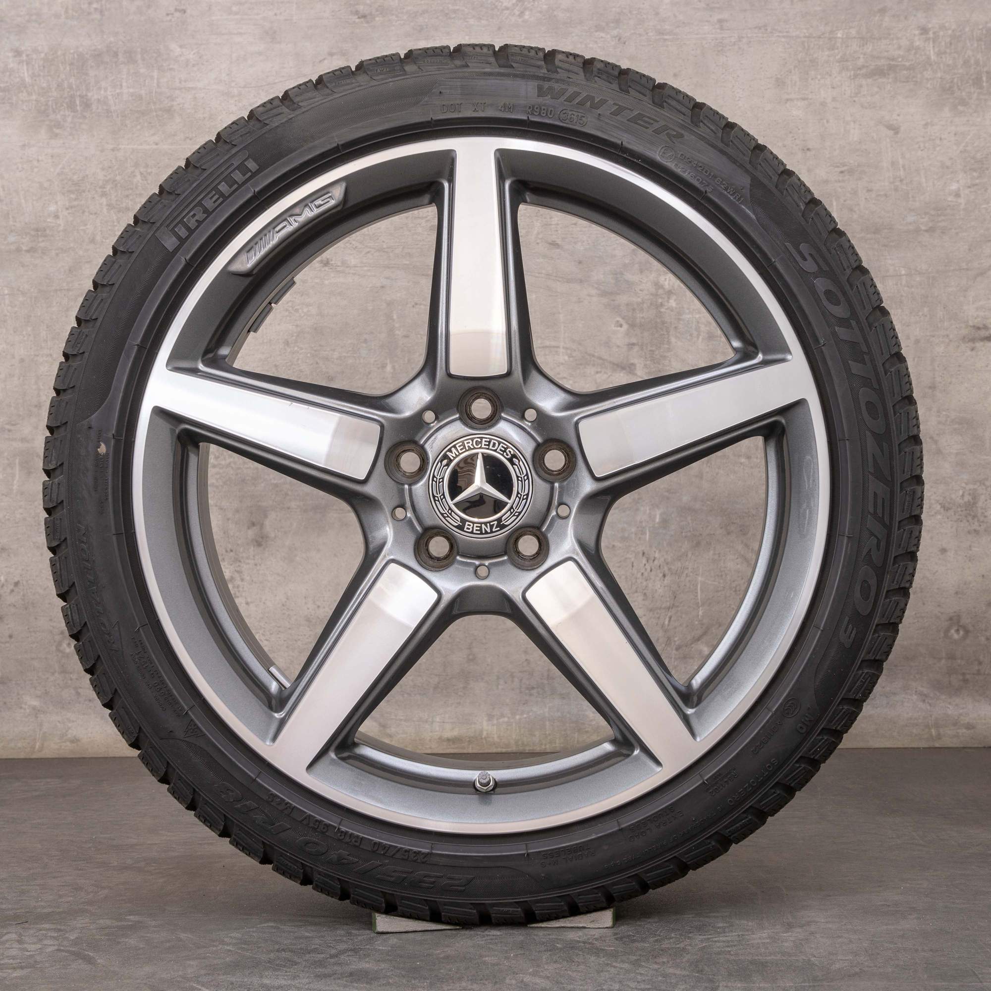 OEM Mercedes Benz SLK 55 SLC 43 AMG winter wheels 18 inch 172 rims ...