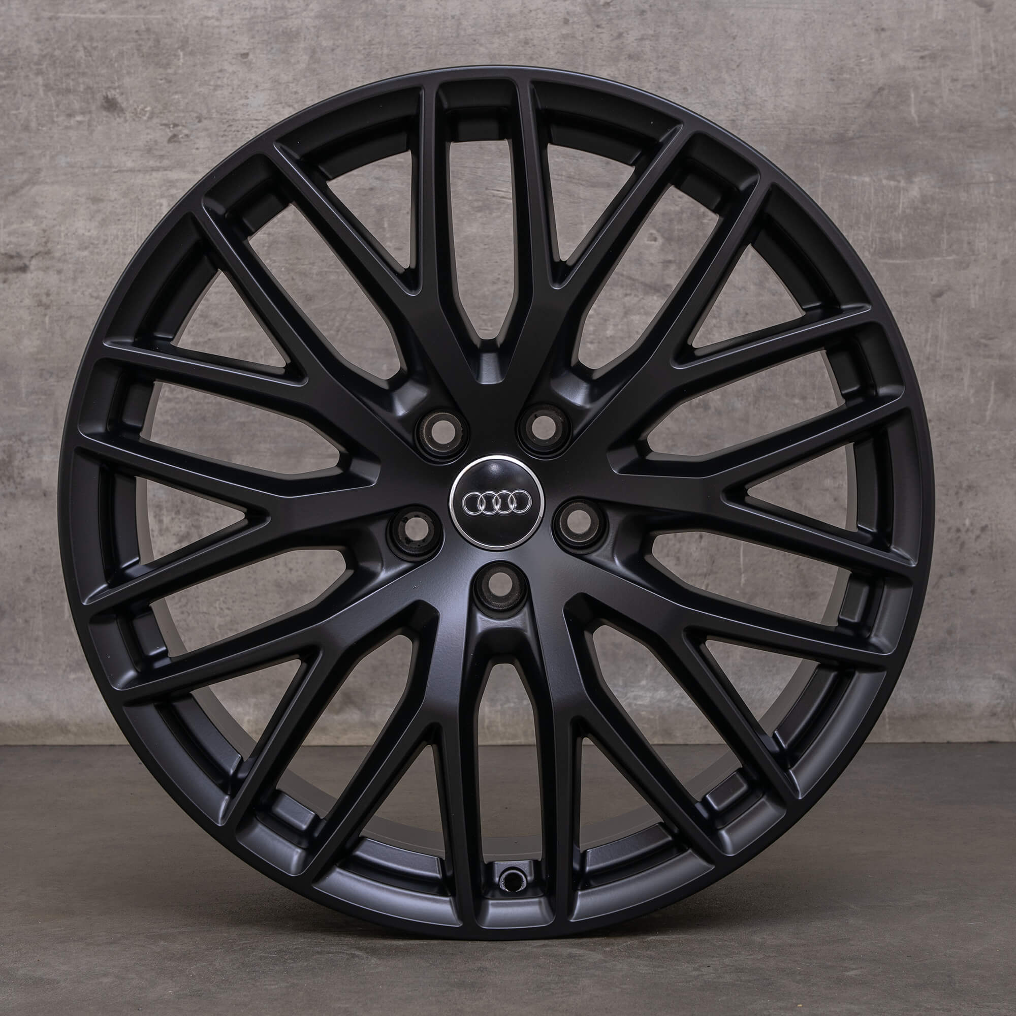 Original Audi Q7 SQ7 Jantes 20 pouces 4M 4M0601025Q noir satiné