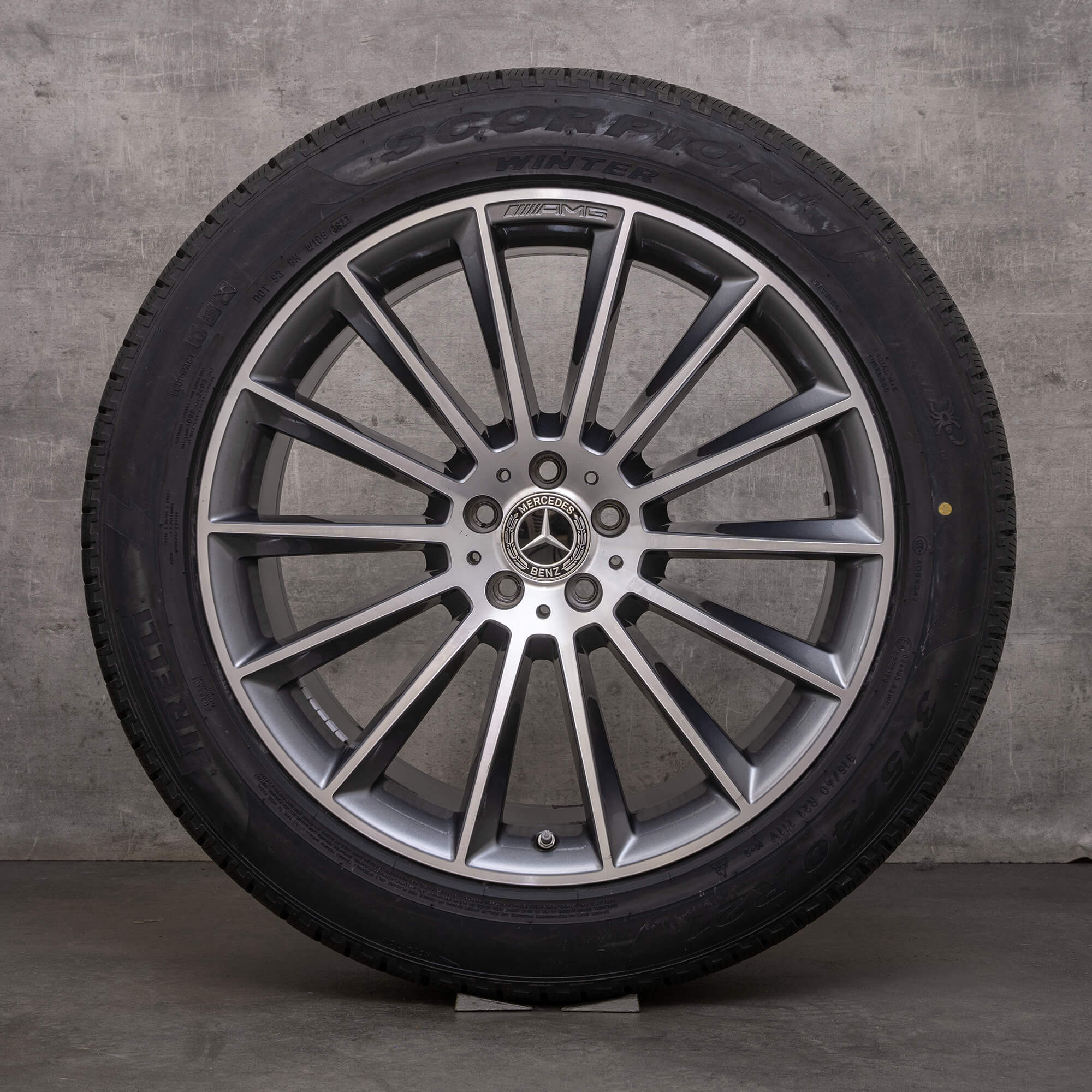 OEM AMG Mercedes Benz GLE winter wheels 21 inch V167 rims