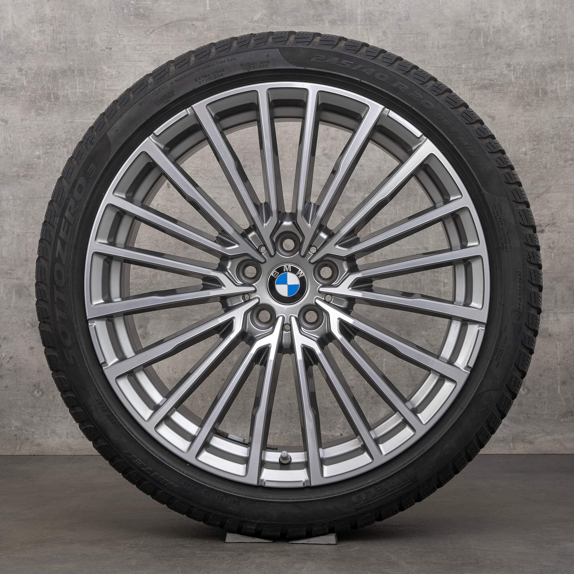 BMW 6er GT G32 7er G11 G12 Winterräder 20 Zoll Felgen 777 Winterreifen  6 mm