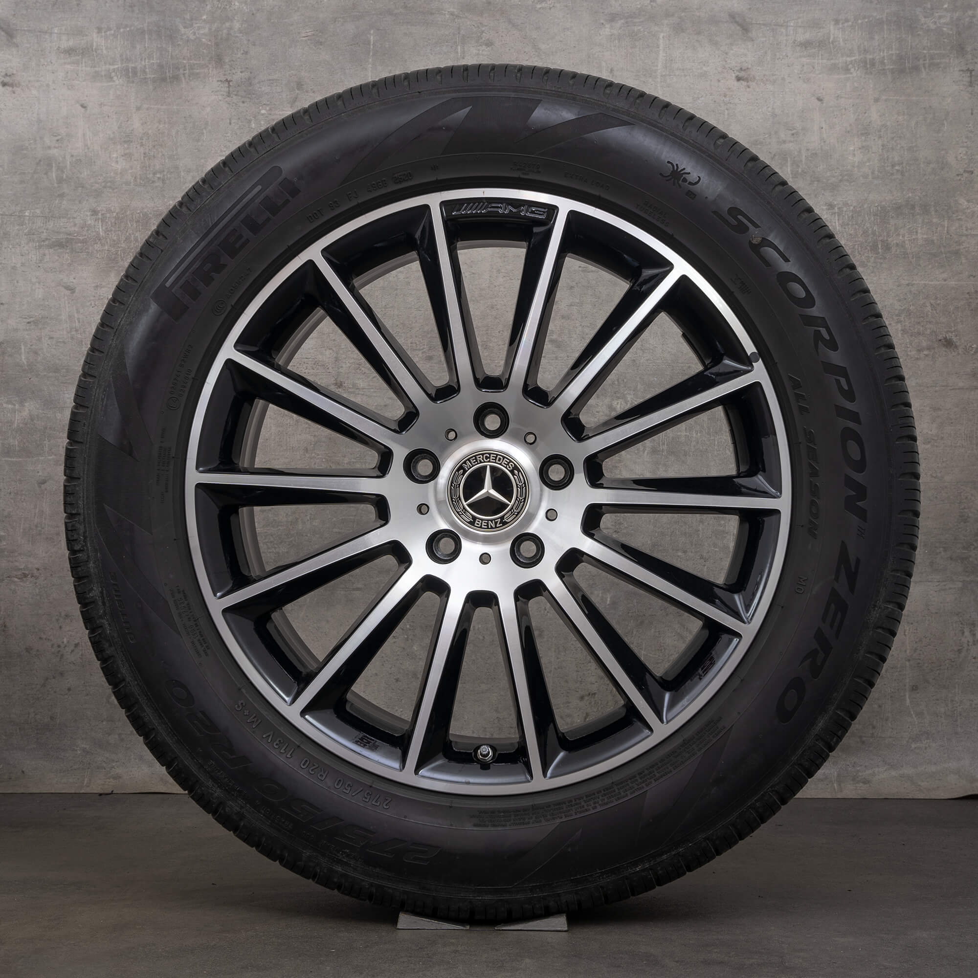 AMG Mercedes GClass W463 G350 d G400 G500 allweather tires 20 inch rims