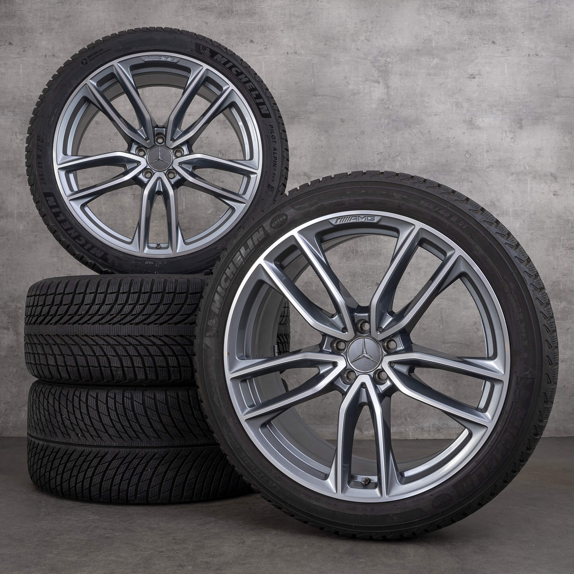 AMG Mercedes GLC63 GLC 63 S winter wheels C253 X253 21 inch rims tires