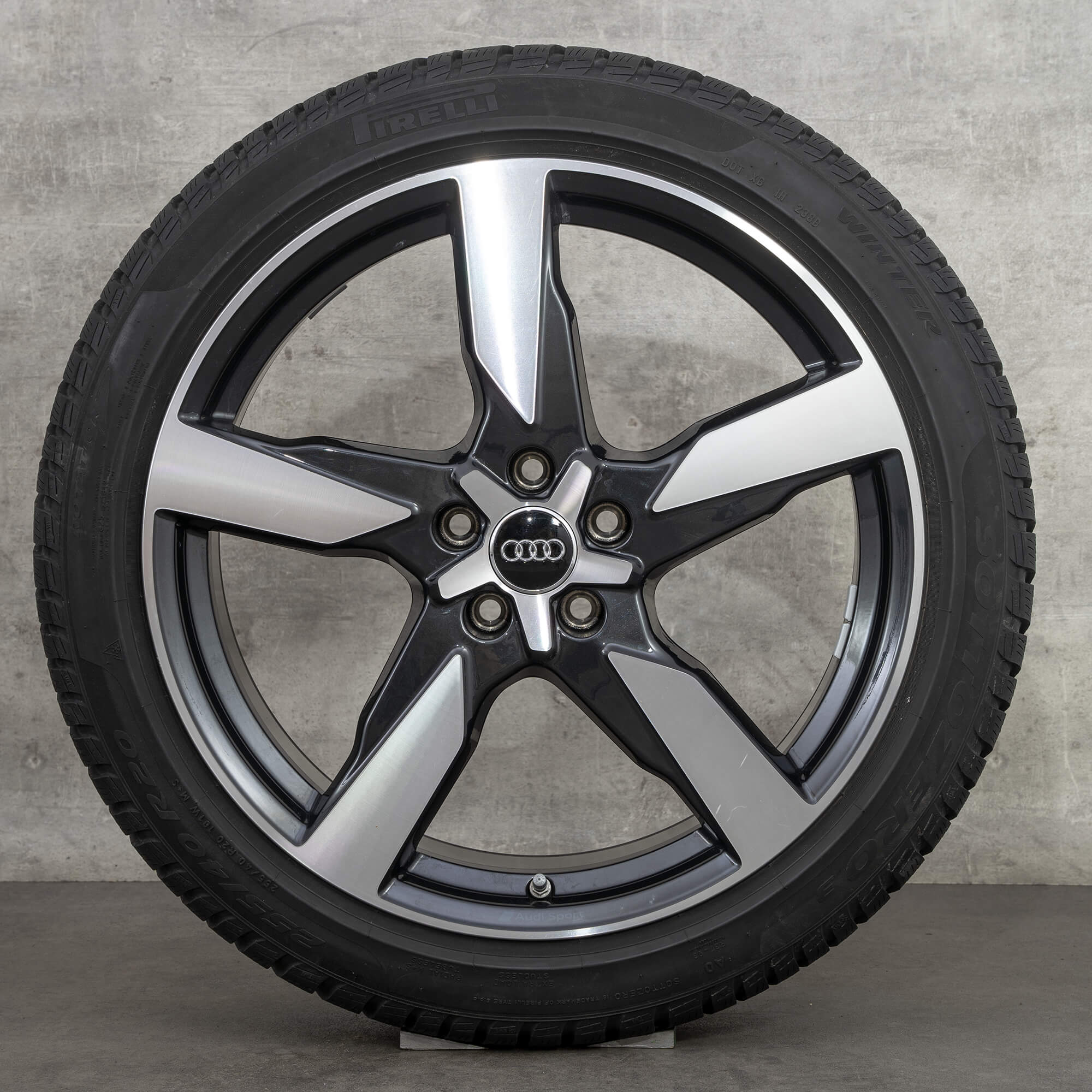 Audi 20 inch velgen A6 S6 4K C8 Polygon 4K0601025AD winterbanden winterwielen
