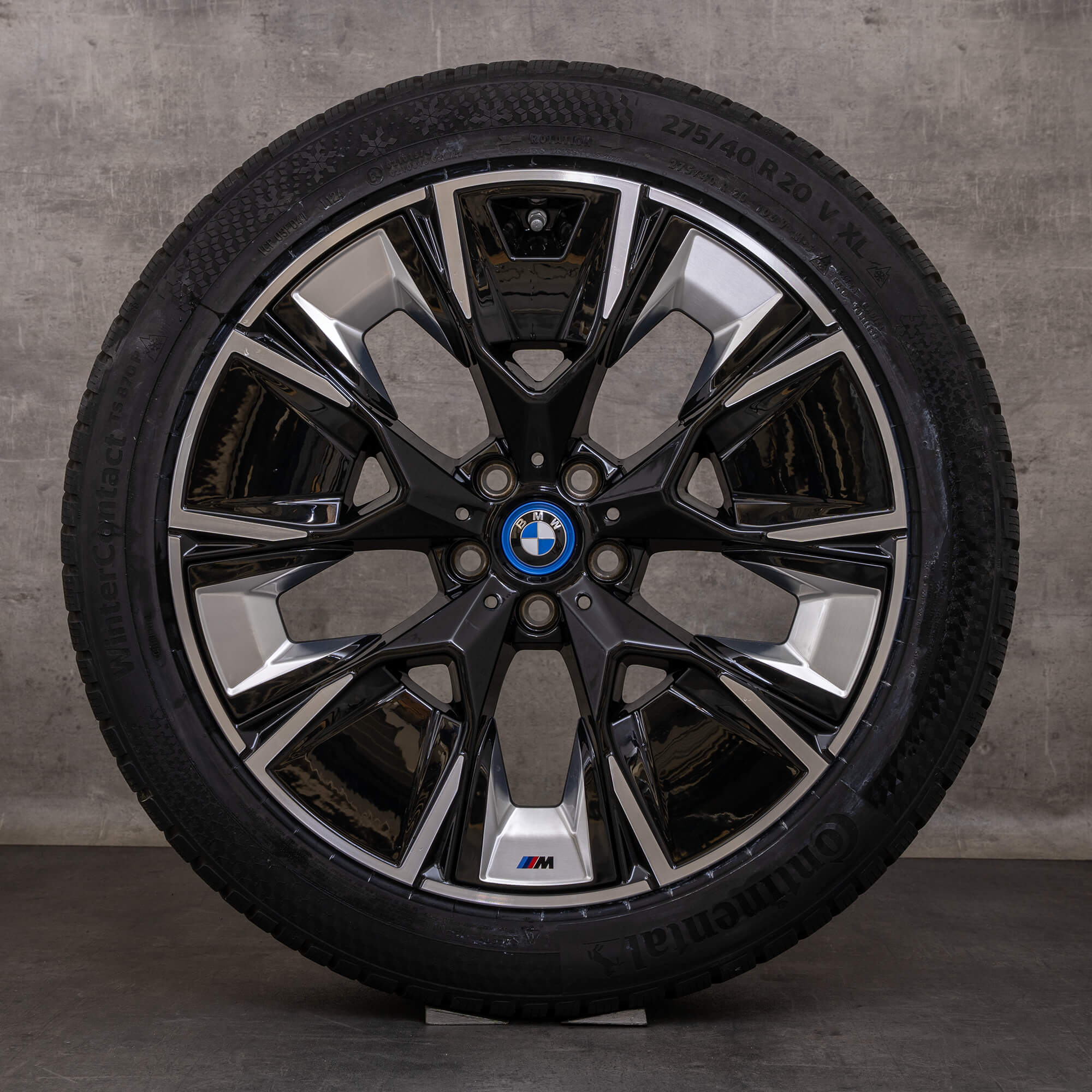 Originale BMW iX3 Anvelope de iarnă 20 inch G08 jante Styling 890 M 7916267 7916268 negru Lucios