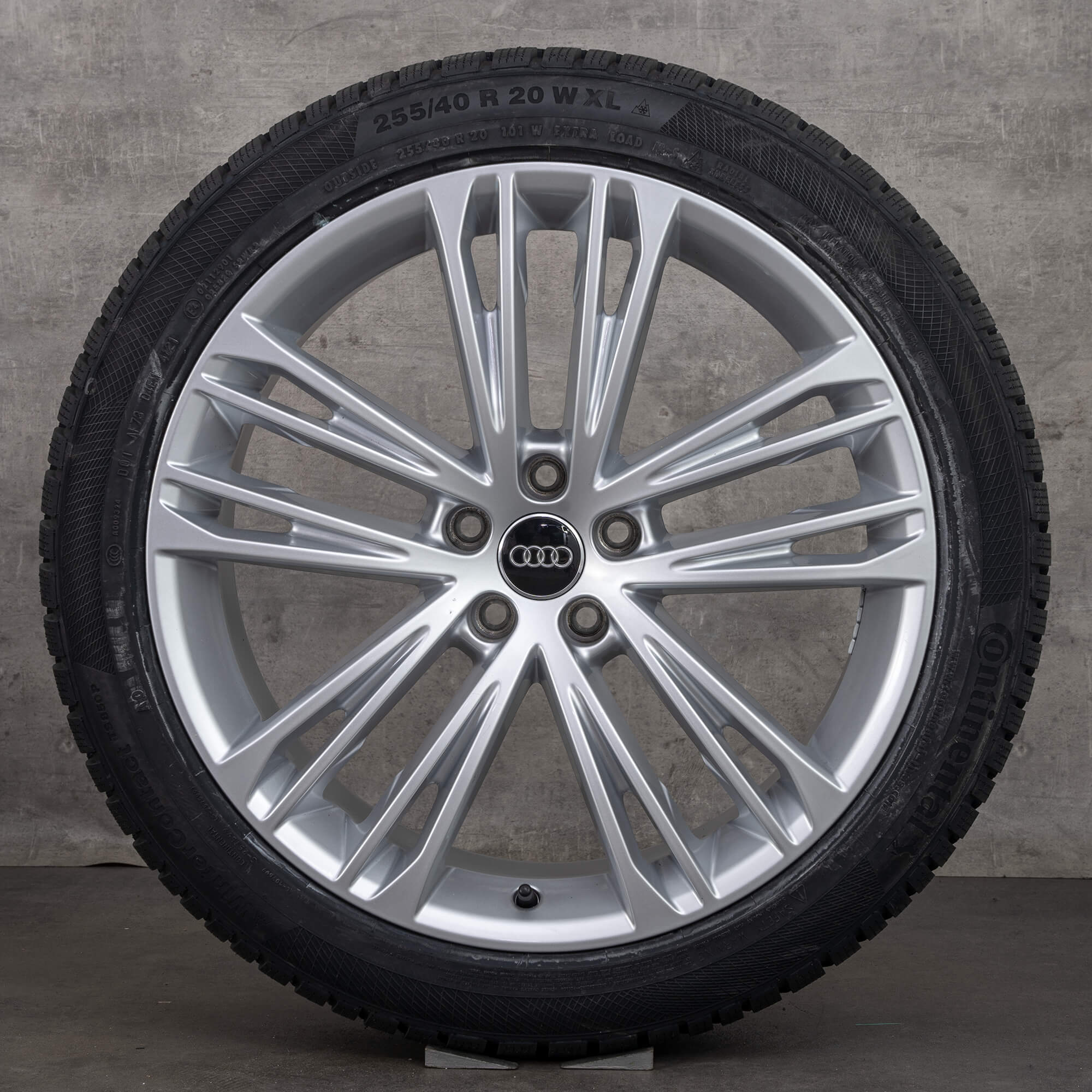 Genuine Audi A7 S7 ruote 20 pollici 4K C8 estive 4K8601025F argento NUOVO