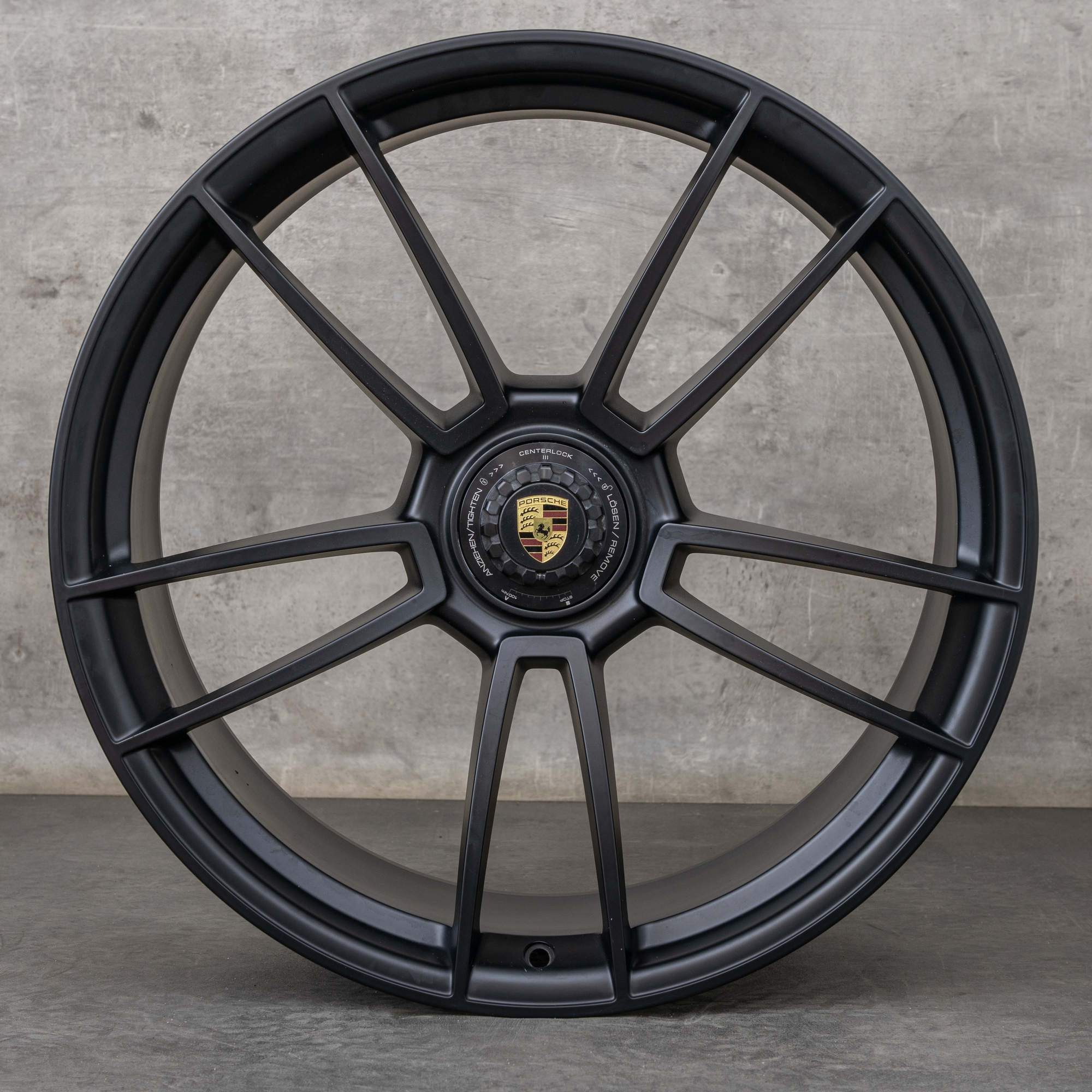 Originale Porsche 992 I fælge 20 21 tommer GTS Targa 4 992601025AT 992601025AA Turbo S dæk og sort mat