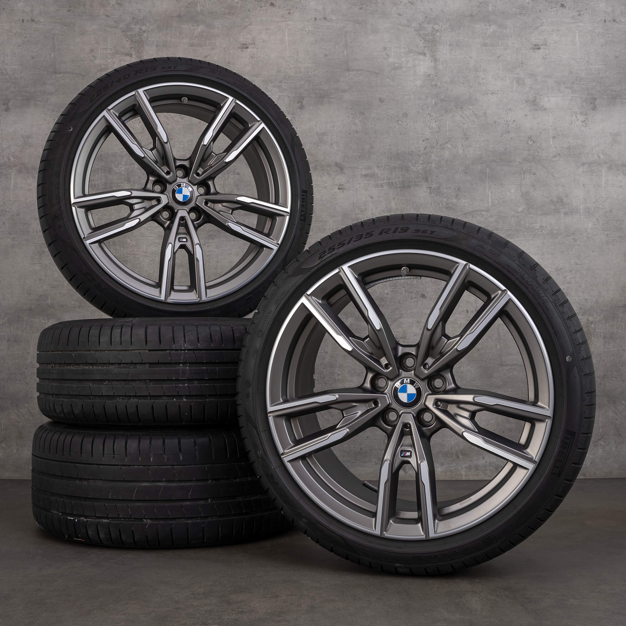 BMW 3er G20 G21 4er G22 G23 M792 Sommerräder 19 Zoll Felgen 
