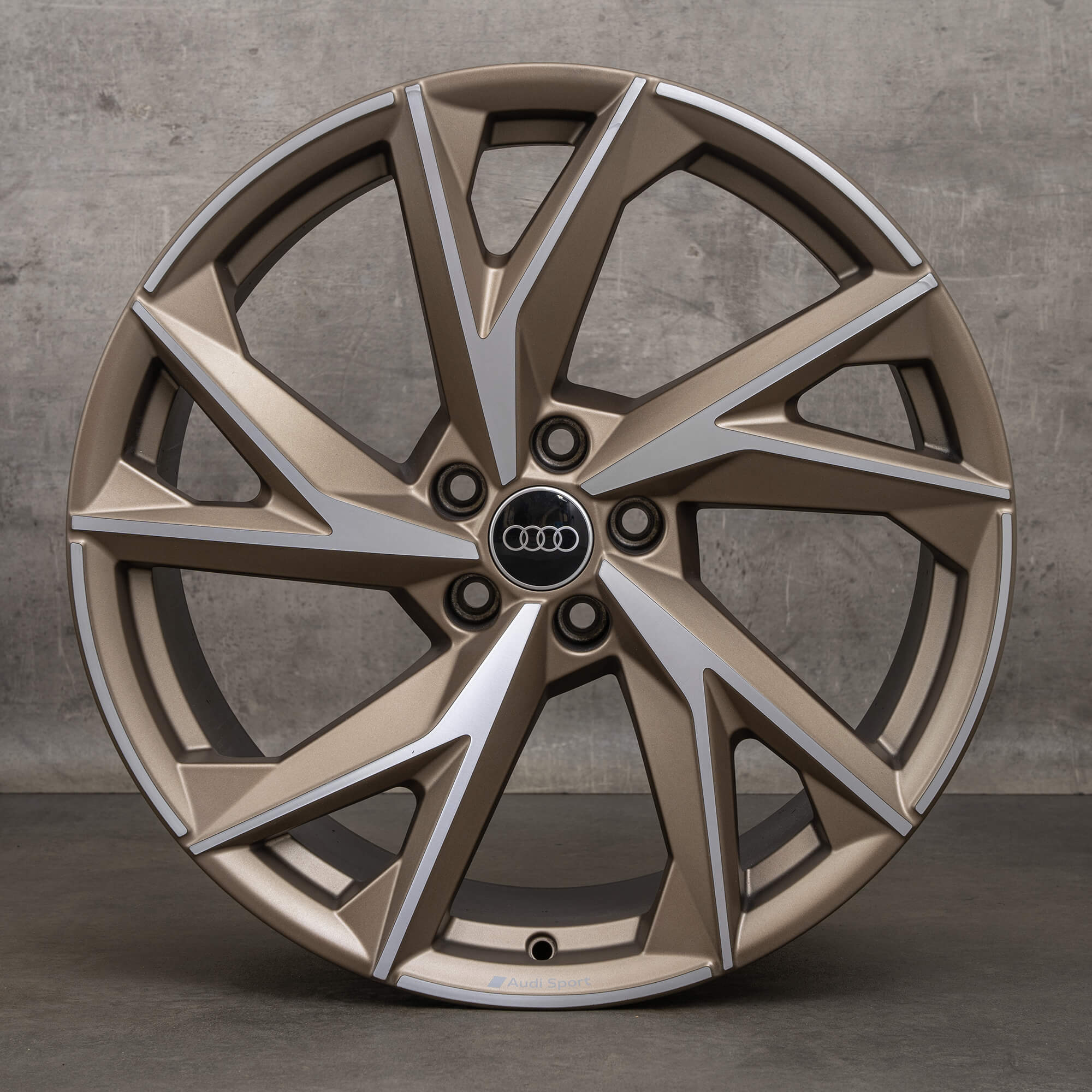 Audi R8 4S V10 20 Zoll Felgen 4S0601025BS 4S0601025BR bronze matt glanzgedreht