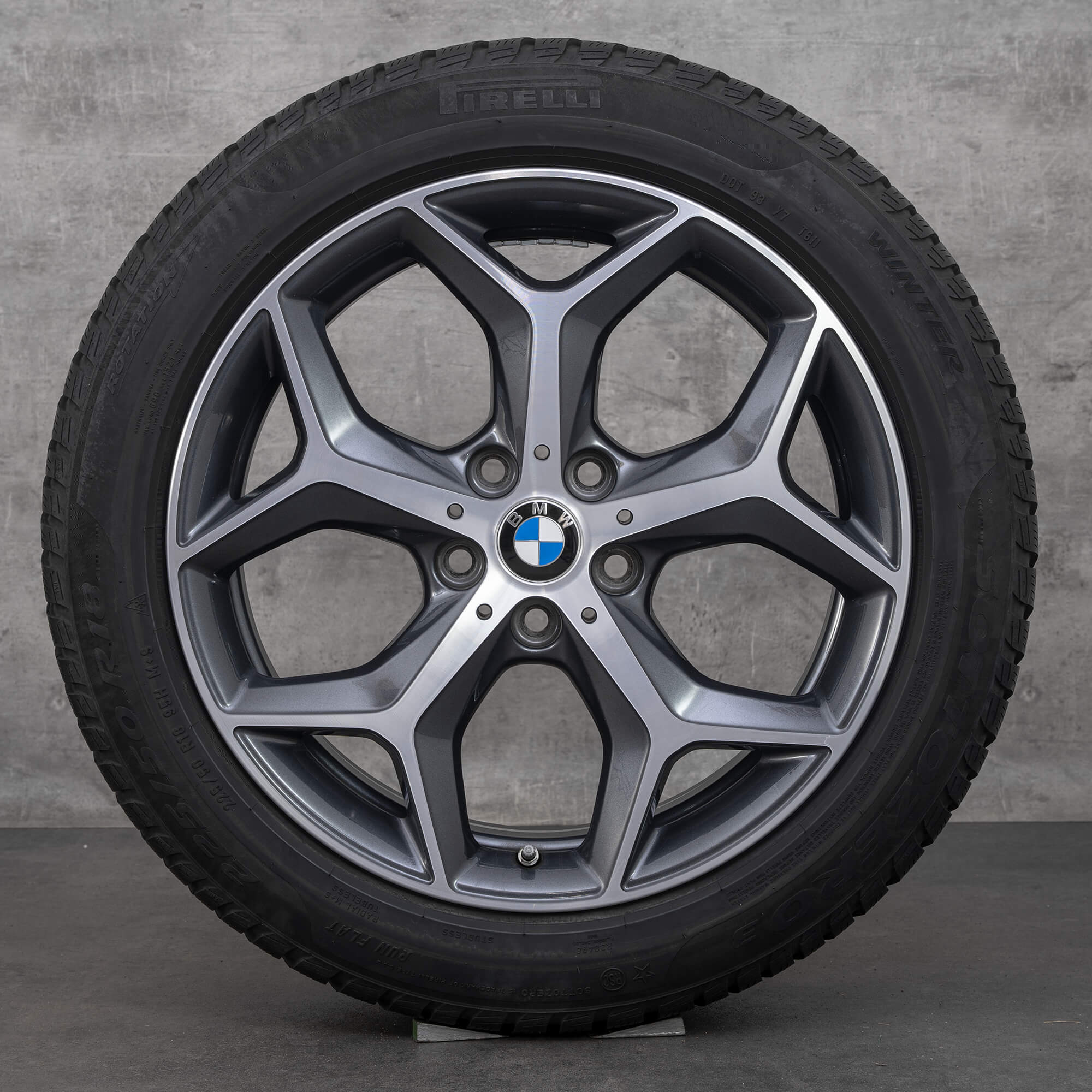 BMW純正 X1 F48 Yスポ569 225/45R18 スタッドレス4本 BMW純正 X1 F48 Yスポ569 225/45R18 スタッドレス4本 2025年最新】Bmw