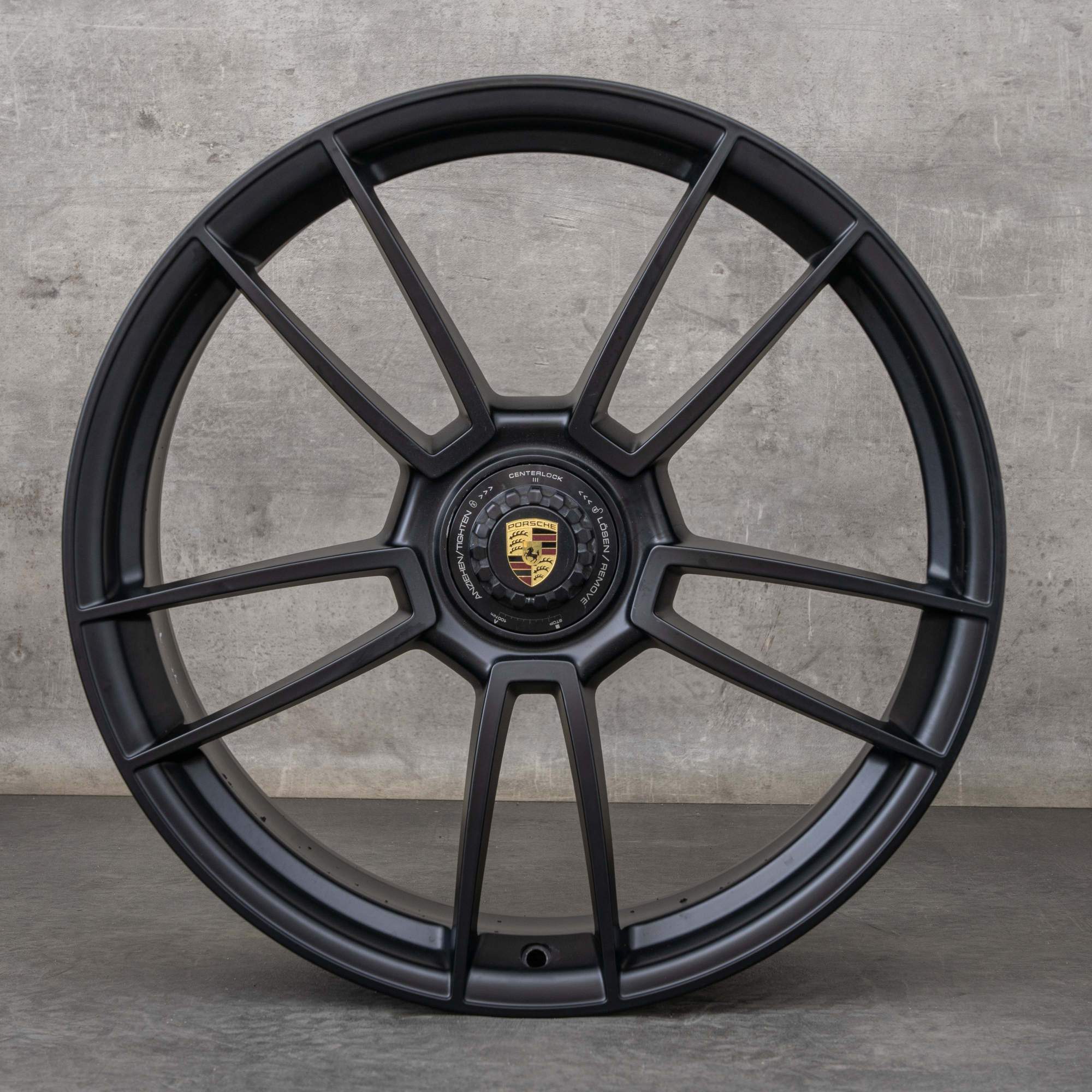 Originale Porsche 992 I fælge 20 21 tommer GTS Targa 4 992601025AT 992601025AA Turbo S dæk og sort mat
