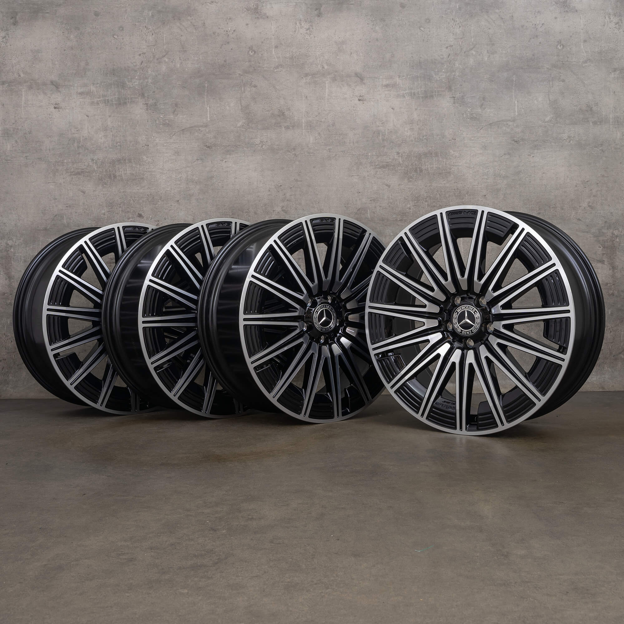 Jantes d'origine AMG Mercedes GLA GLB H247 X247 20 pouces A2474015200 noires NEUF