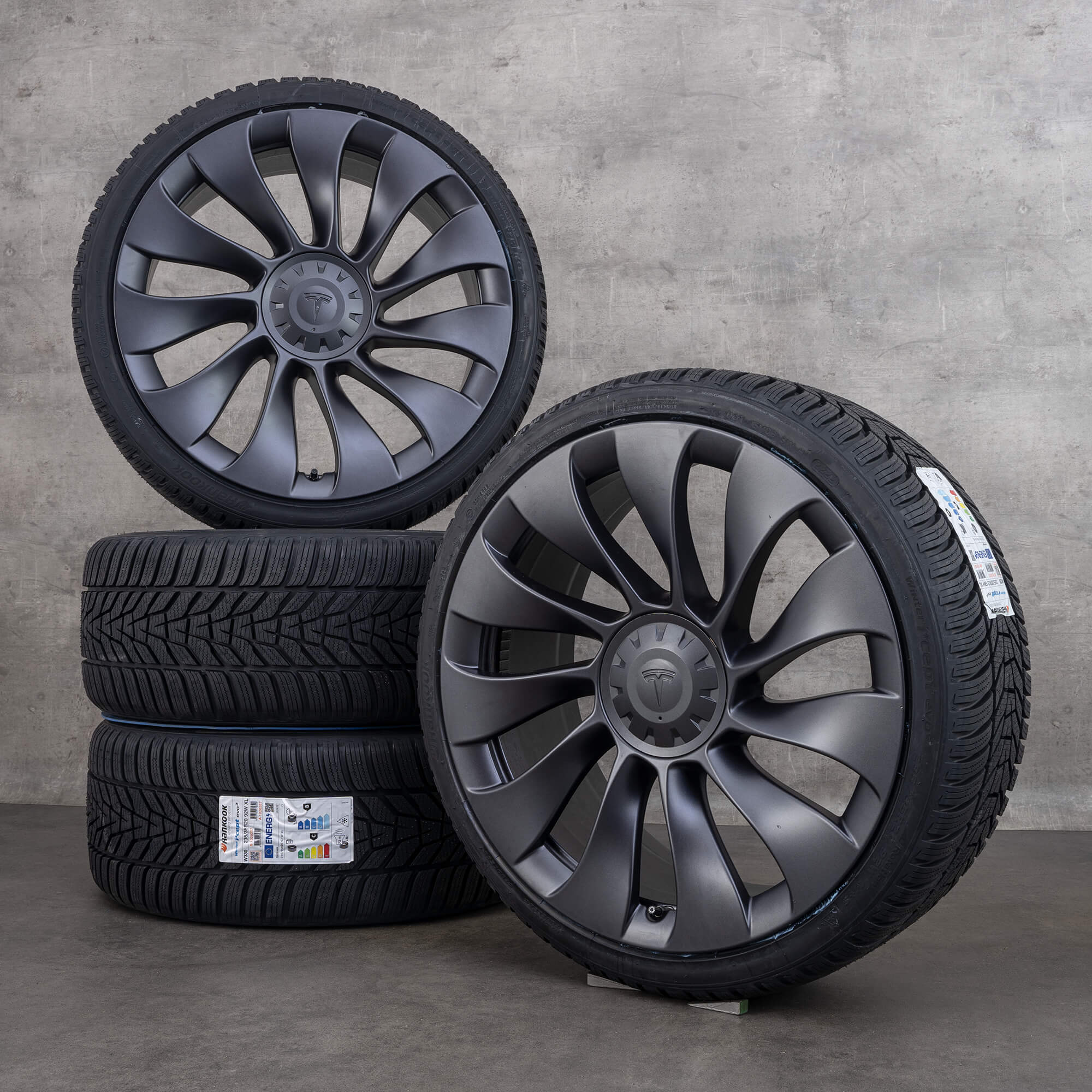 Tesla 20 Zoll Felgen Model 3 Überturbine Winterkompletträder Winterreifen
