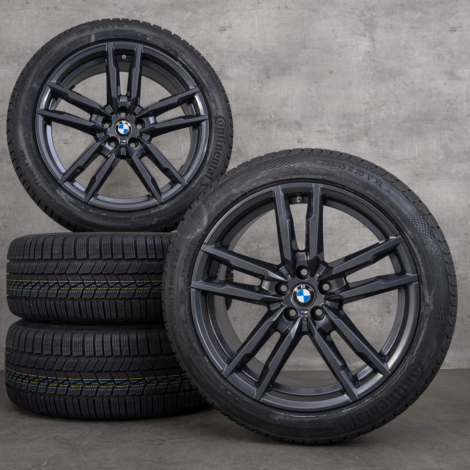 BMW 20 calowe felgi X3M F97 X4M F98 kompletne koła zimowe Stylizacja M764