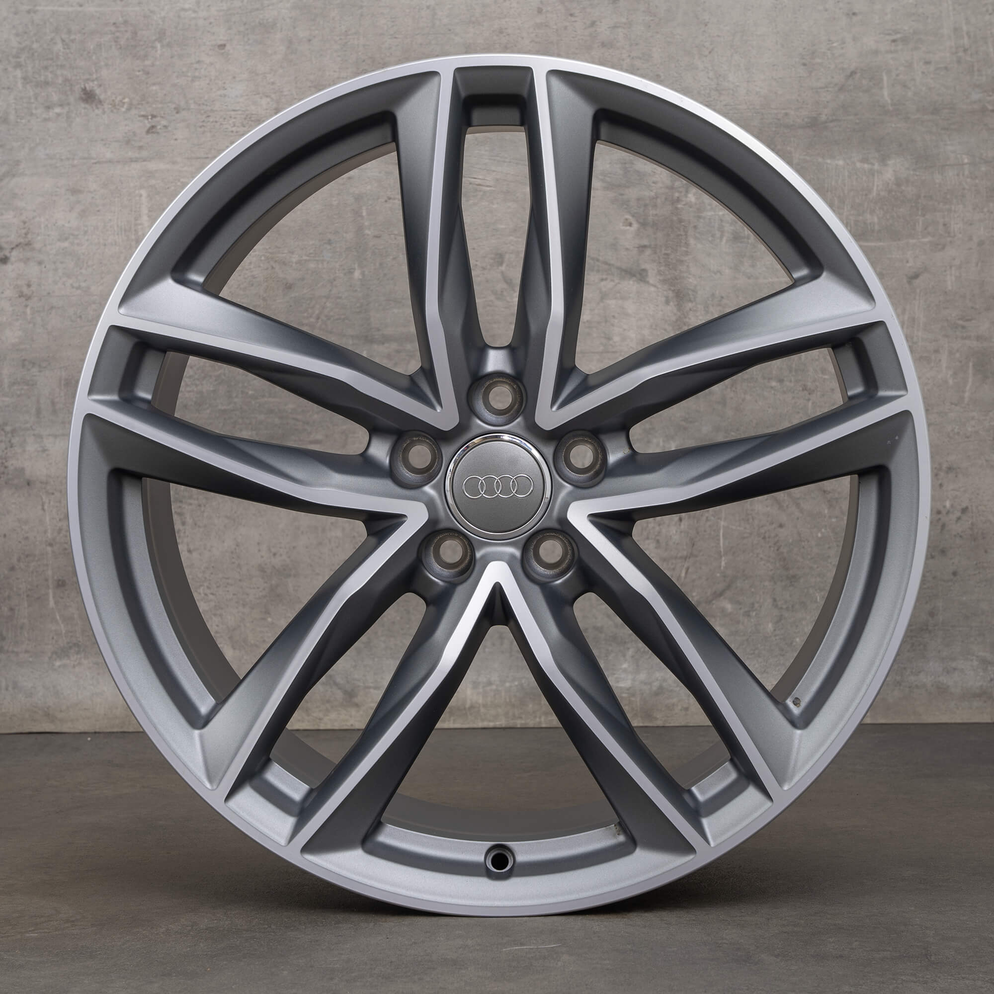 Audi A6 S6 4G C7 20 Zoll Felgen 4G9601025N titan glanzgedreht NEU