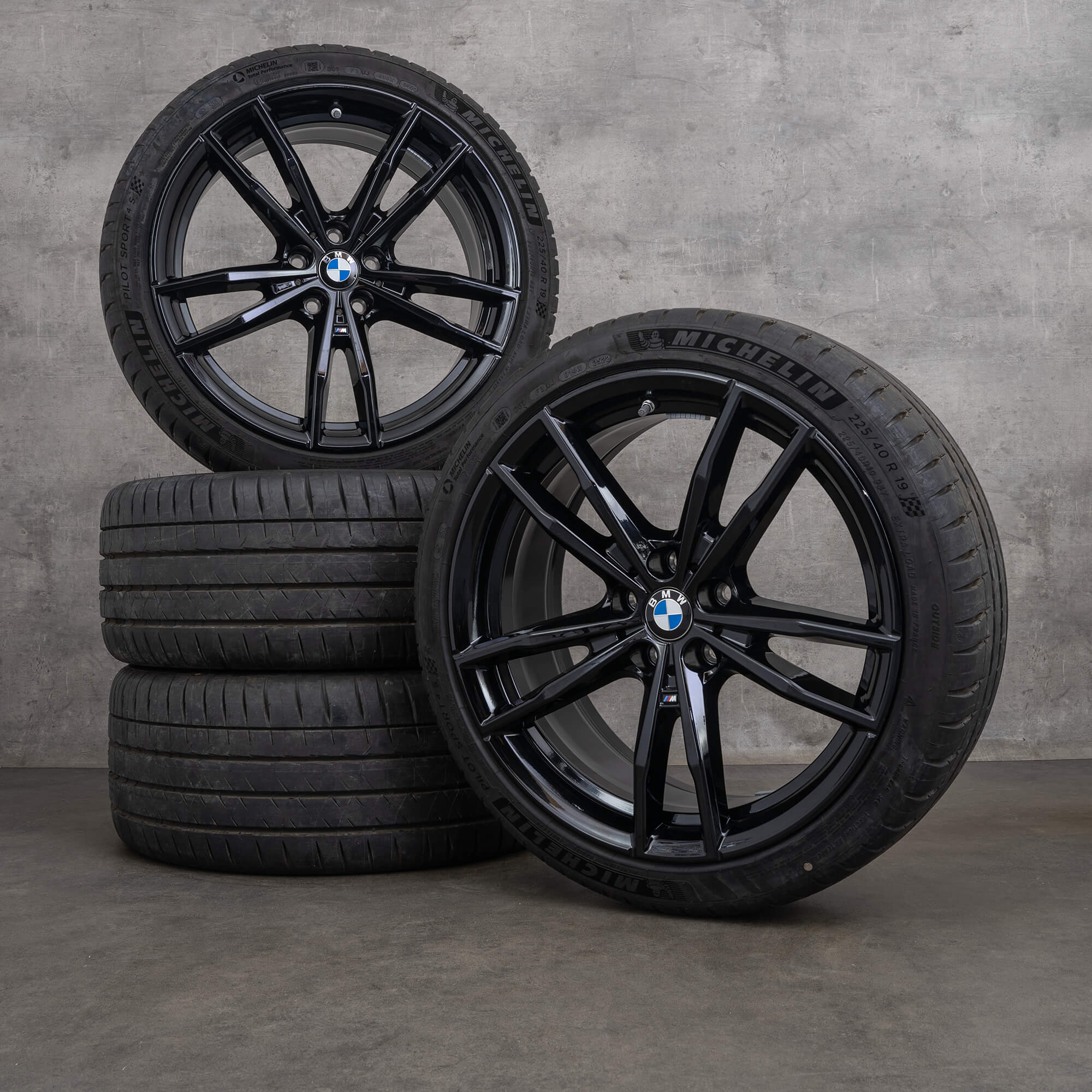BMW 2er G42 Coupé 3er G20 G21 4er G22 G23 Sommerräder 19 Zoll Felgen 7 mm