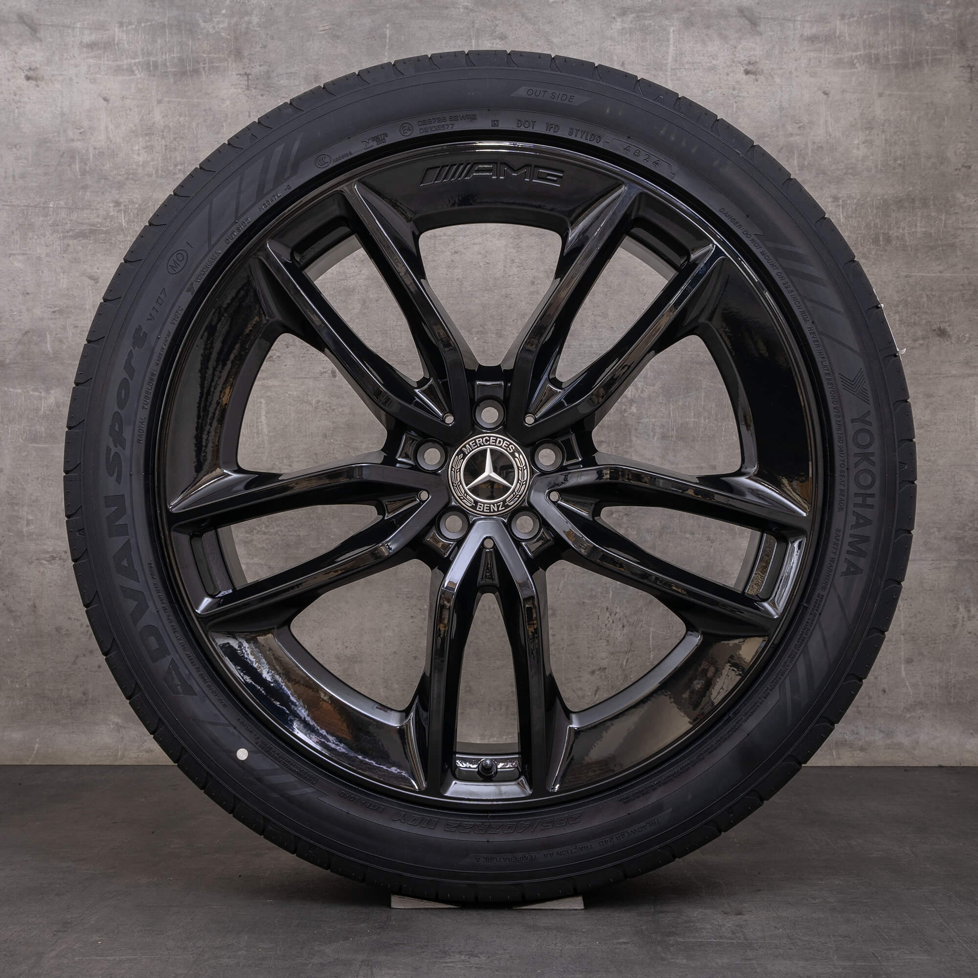 OEM Mercedes Benz GLE AMG rims 22 inch W167 V167 summer wheels
