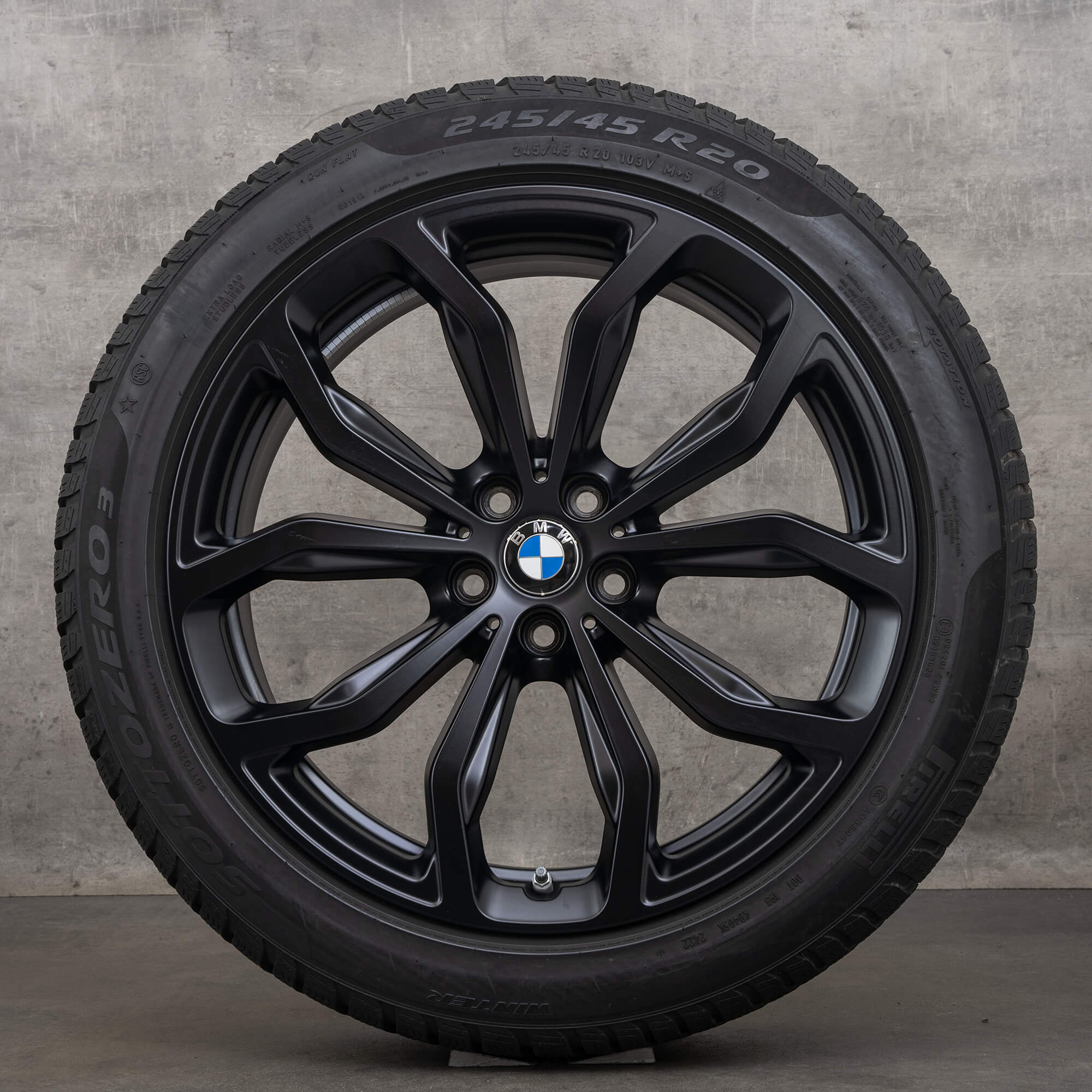 BMW X3 G01 X4 G02 Winterräder 20 Zoll Felgen Winterreifen Styling 695 schwarz