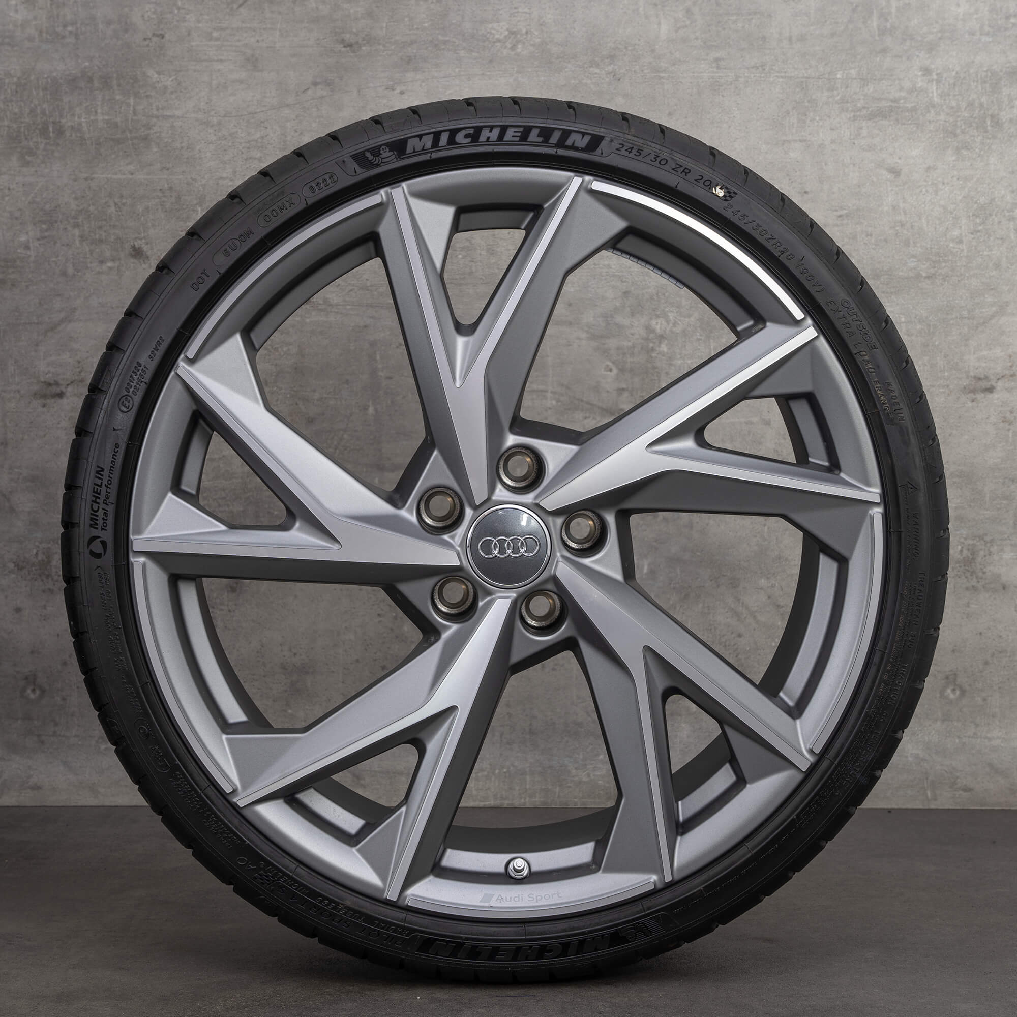 Audi 20 tommer fælge R8 4S V10 alu sommerdæk sommerhjul Evo Design