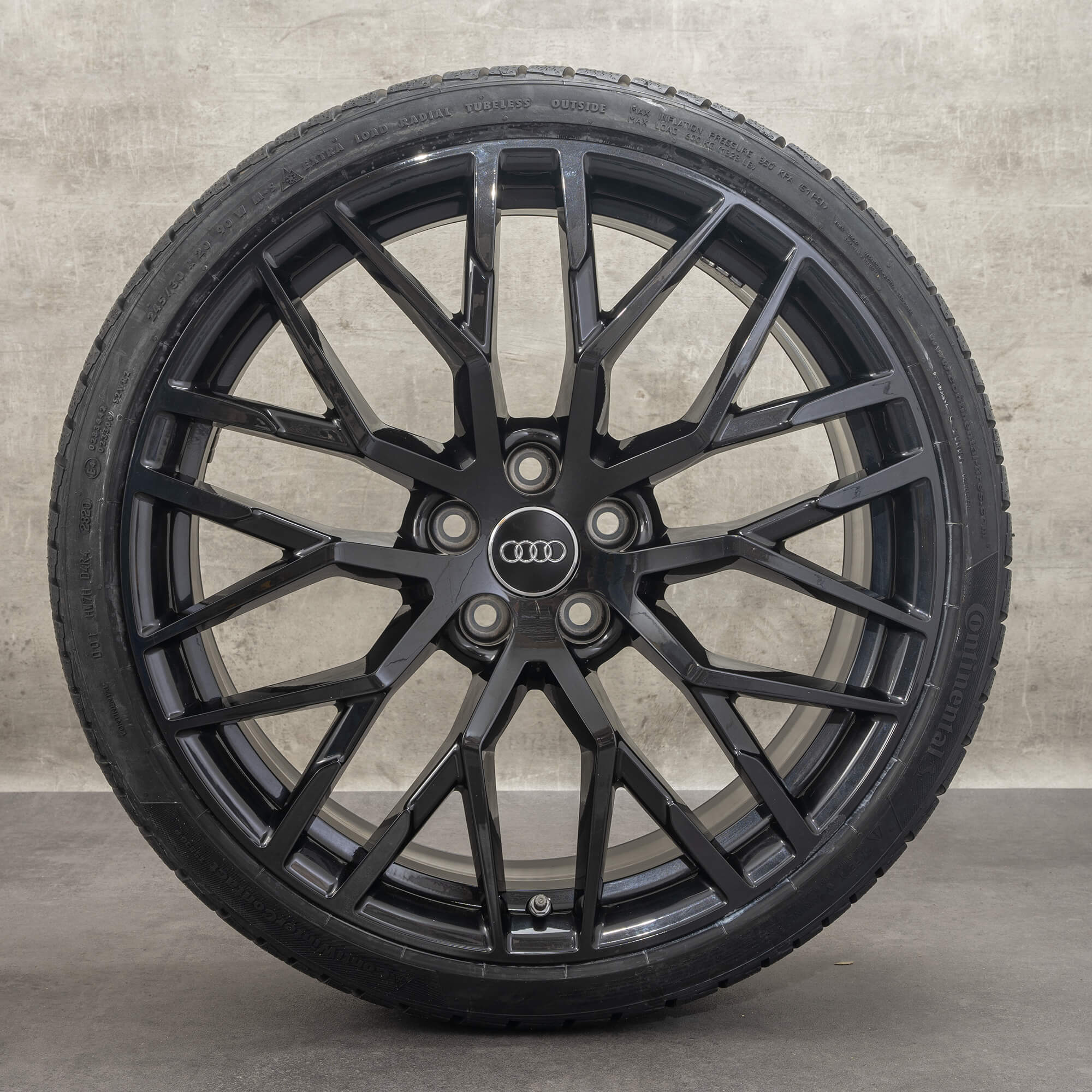 Audi R8 V8 V10 Spyder 4S 20 inch decennium rims winter tires winter ...