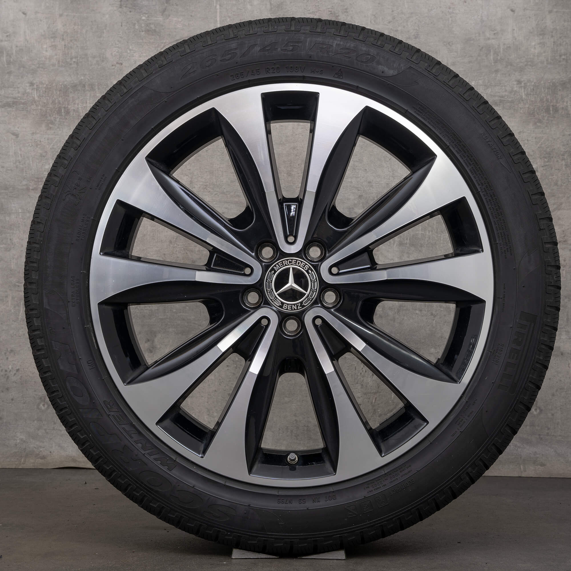 Mercedes Benz GLE V 167 winter tires 20 inch rims wheels A1674019000