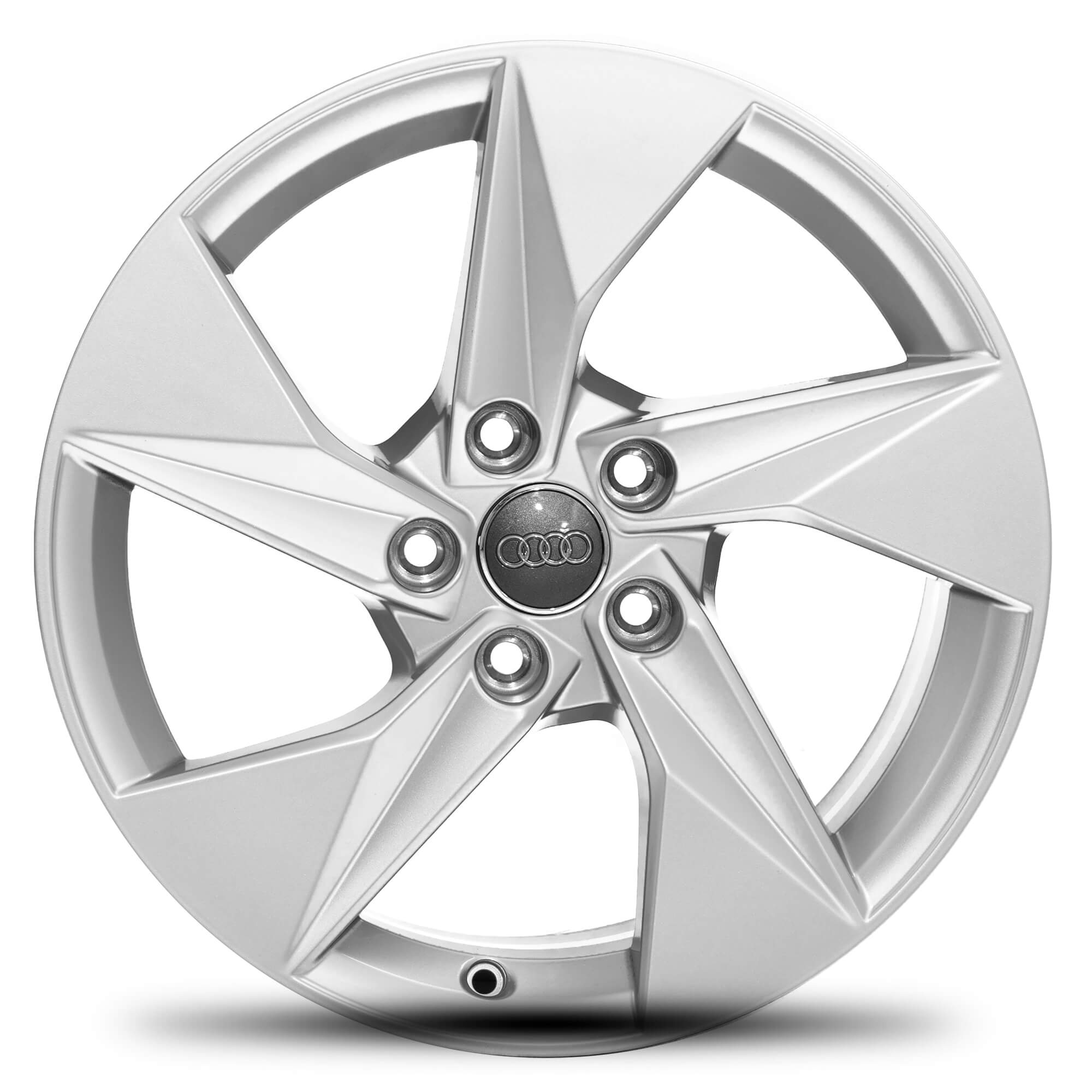 Audi 17 tommers felger A3 8Y alloysfelger 8Y0601025A alloysfelger sølv