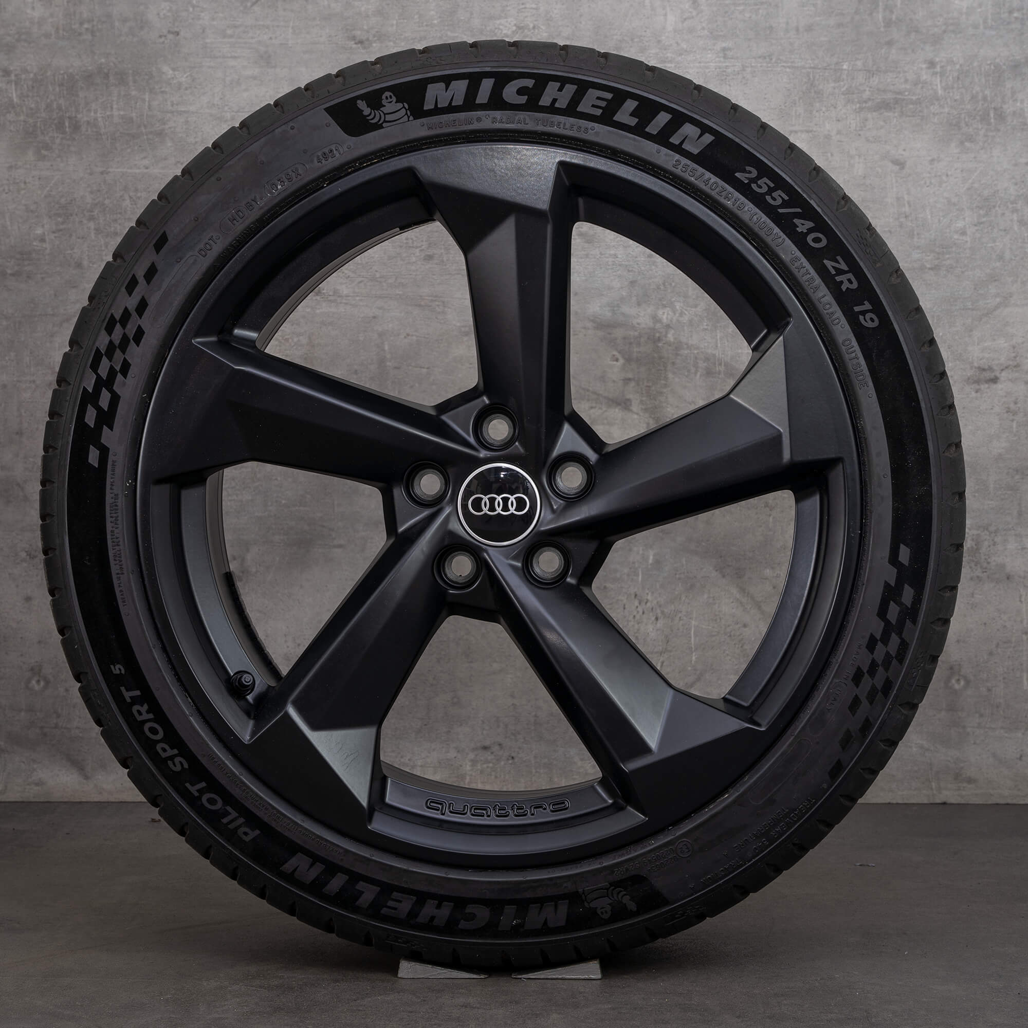 Rotor Rims OEM Audi A5 S5 F5 8W B9 summer wheels 19 inch Rotor rims tires 8W0601025CE