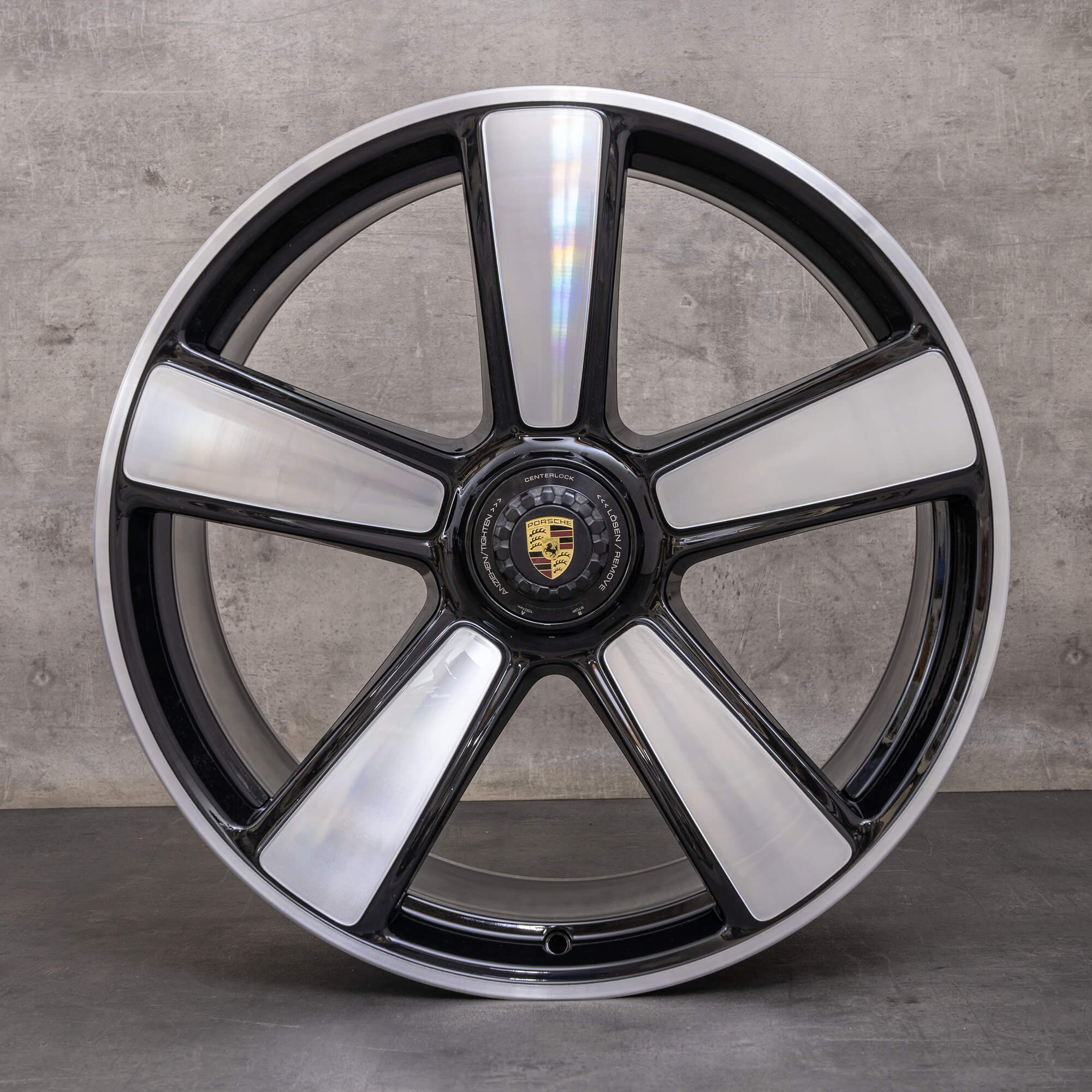 Alkuperäiset Porsche 911 50 vuotta klassikko vanteet 20 21 tuumaa 992 Turbo & S 992601025AP 992601025DQ musta kiillotettu UUTUUS