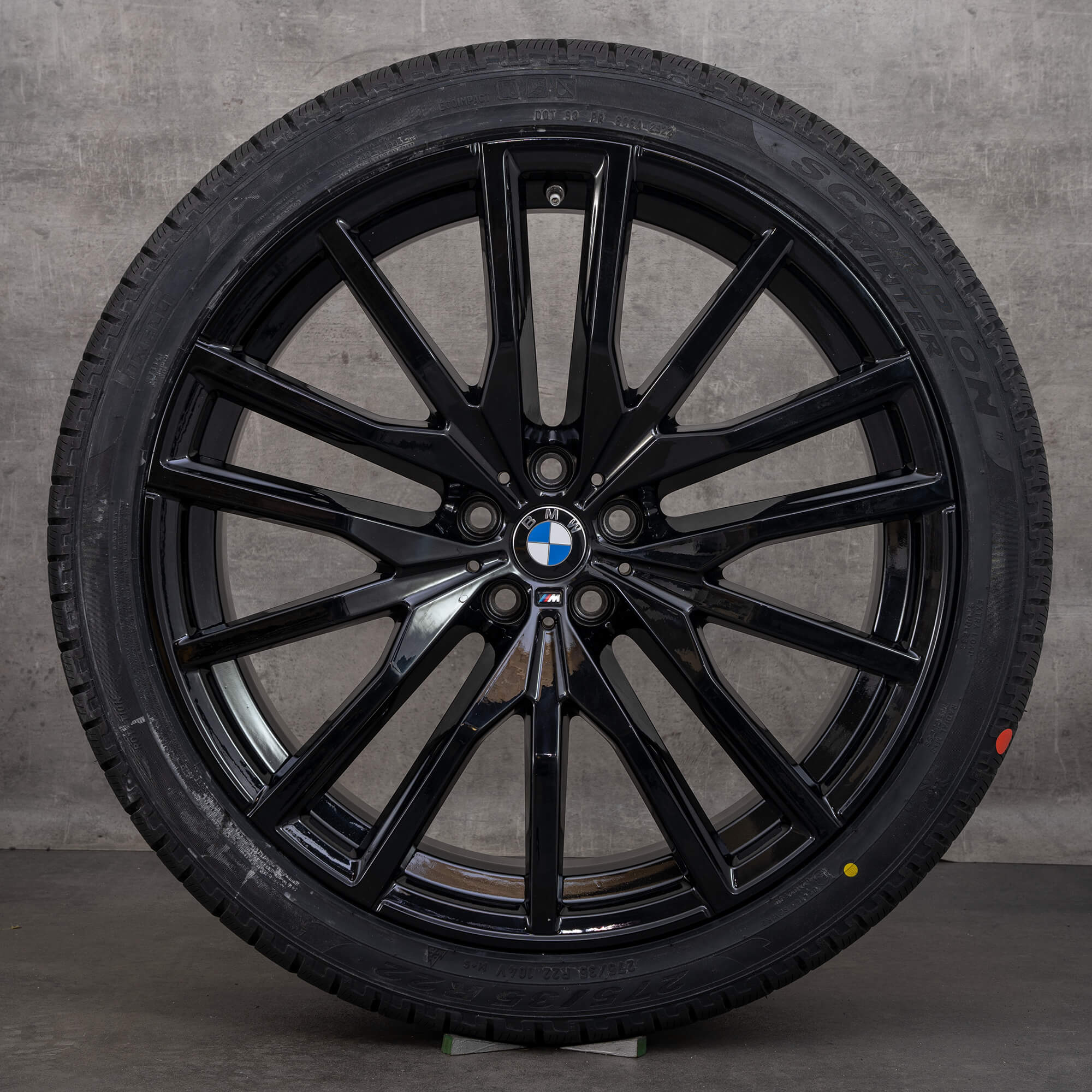 BMW 22 pouces X5 G05 X6 G06 Styling M742 pneus d'hiver roues 9882610 9882611