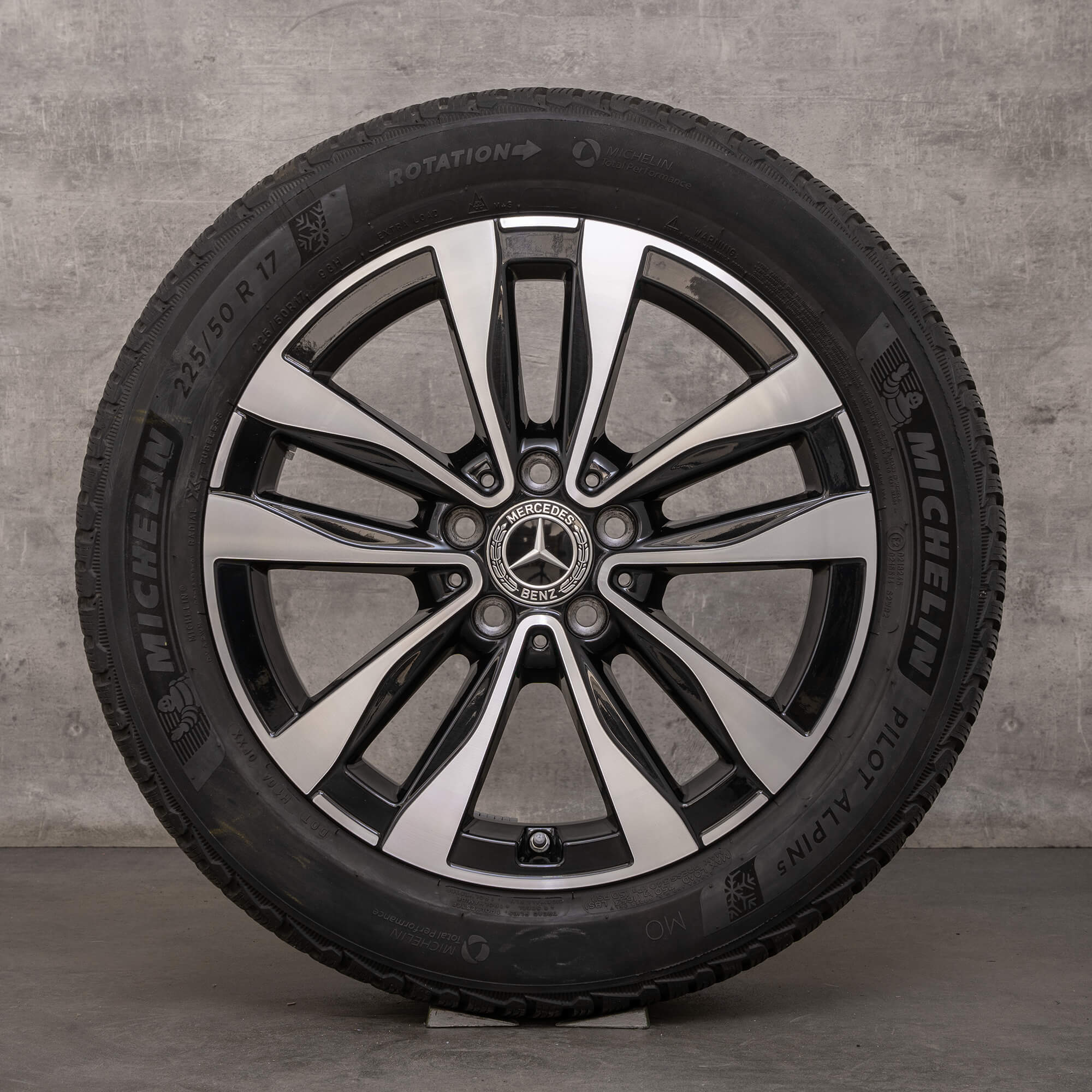 OEM Mercedes Benz C-Class Hybrid winter wheels 17 inch W206 S206