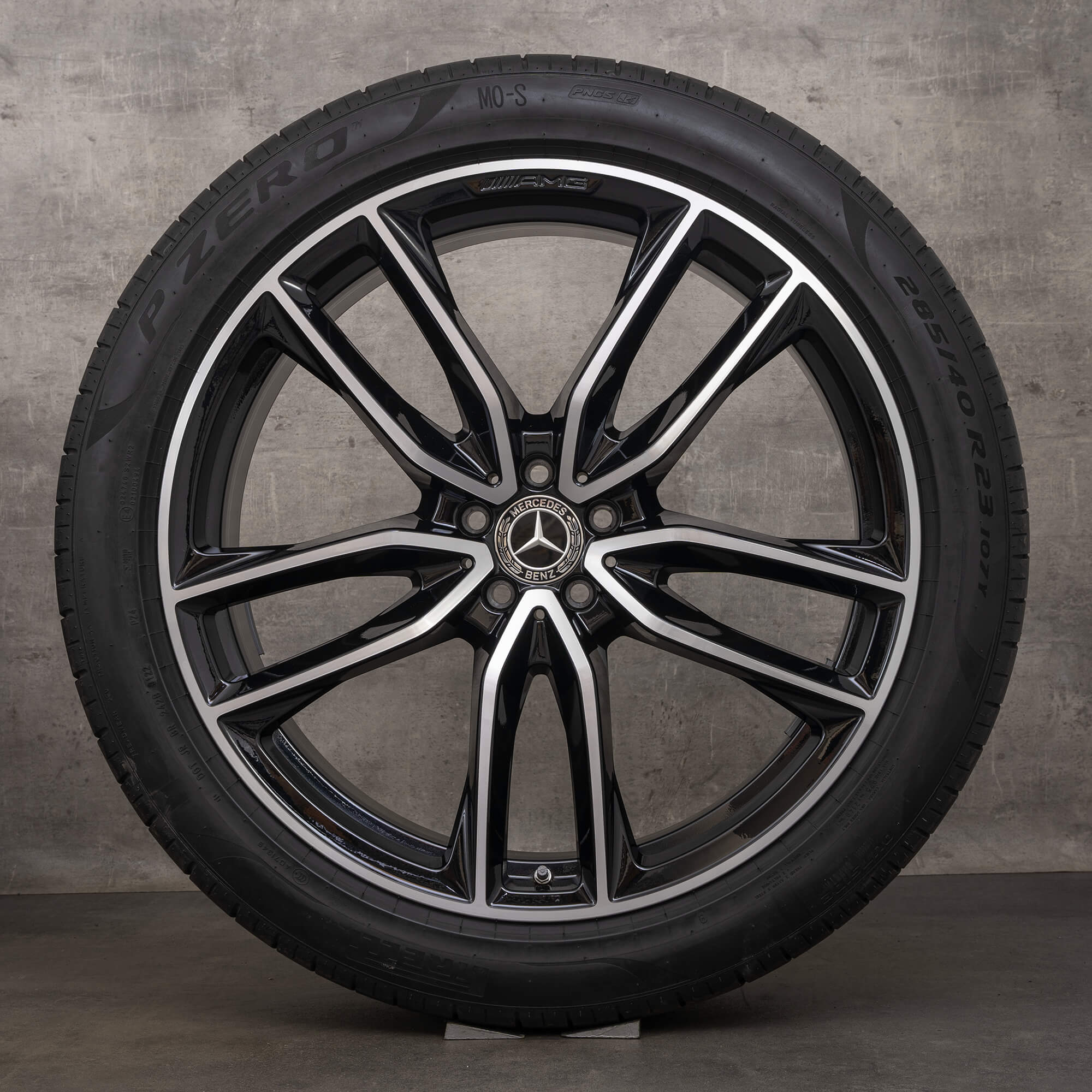 AMG Mercedes Benz GLS X167 OEM summer wheels tires 23 inch rims
