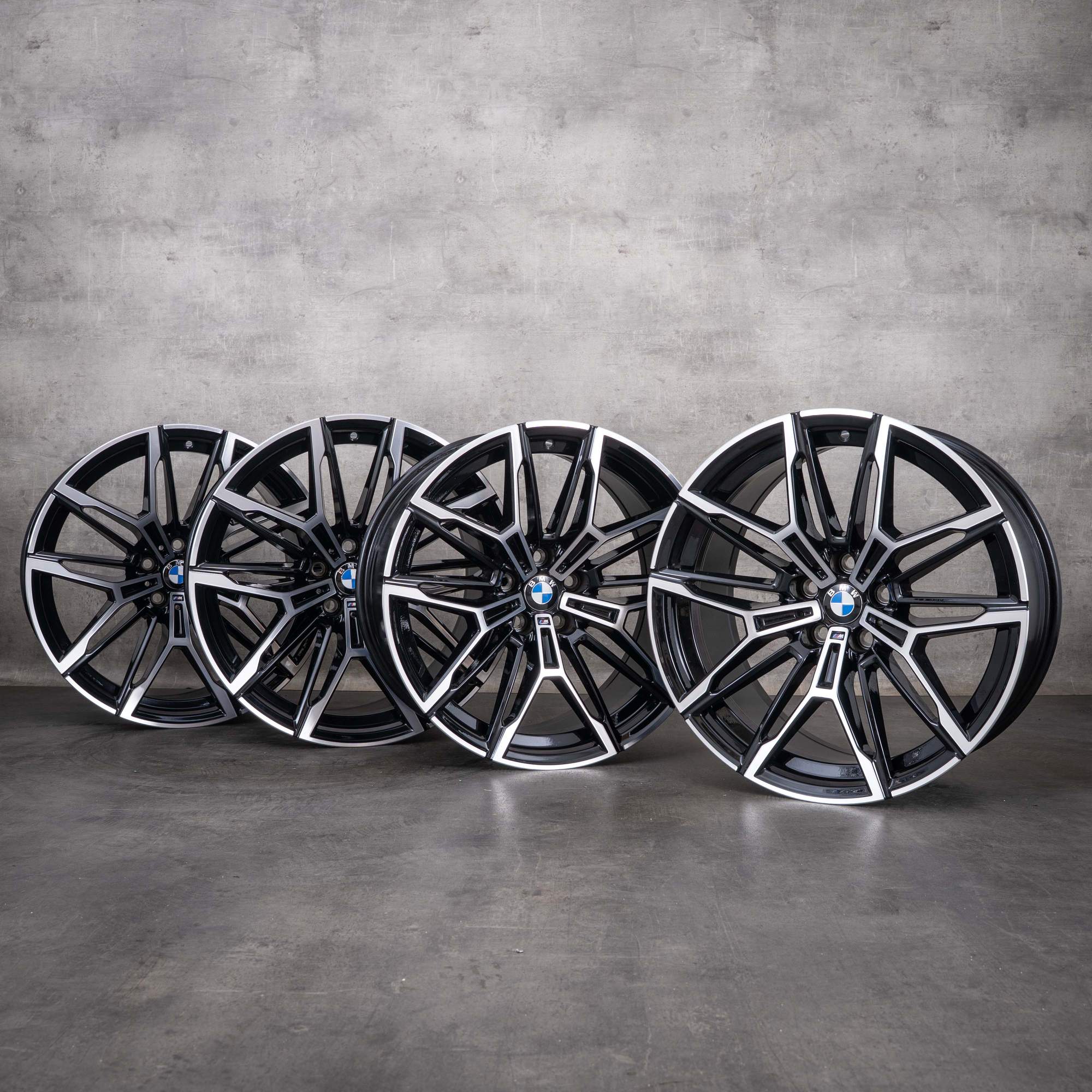 Oryginalne felgi BMW M2 M3 M4 19 20 cali G87 G80 G81 G82 G83 Styling 930 M 7882869 7882870 czarne diamond cut NOWE