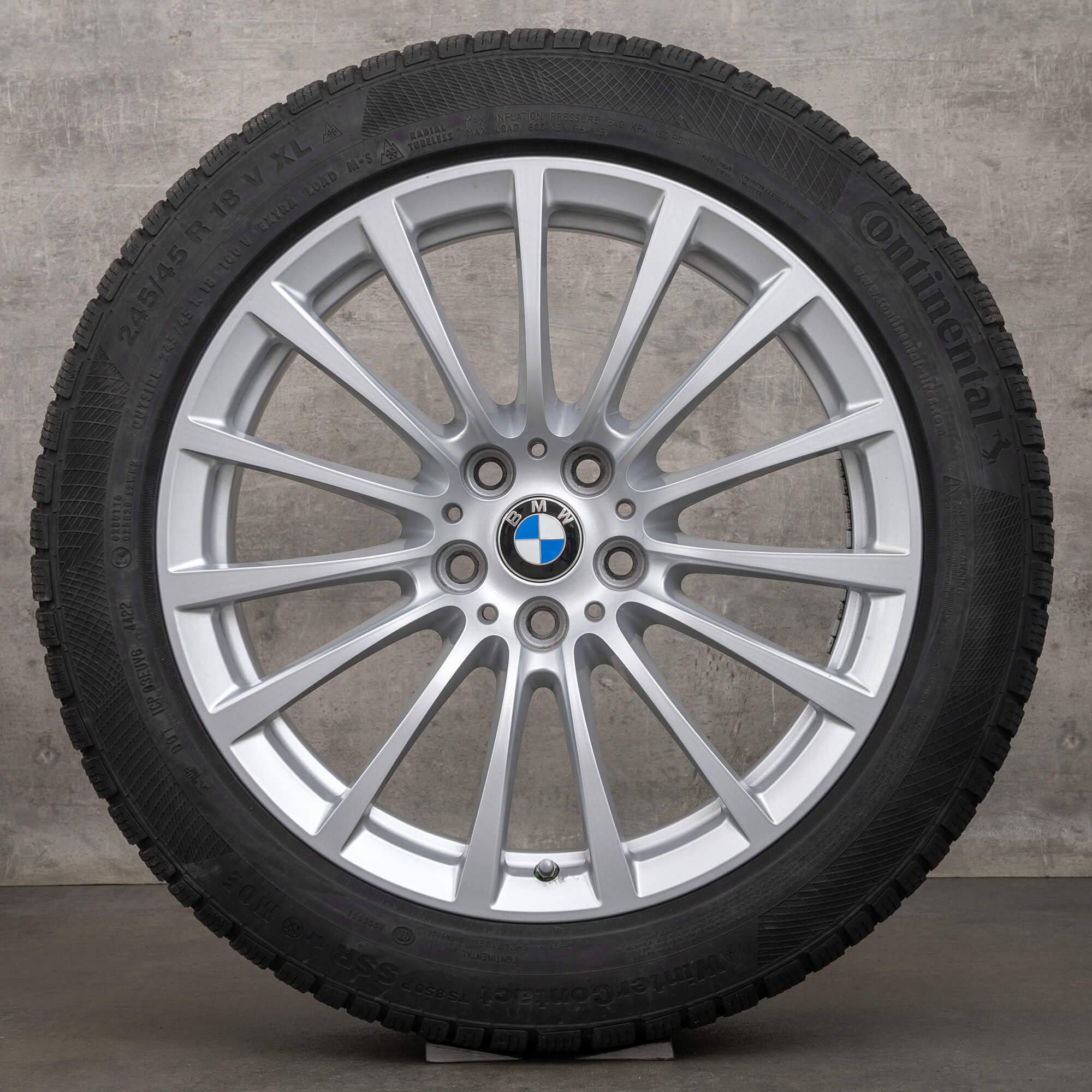 BMW Serie 5 G30 G31 Llantas de invierno 18 pulgadas Neumáticos 6861224 Estilo