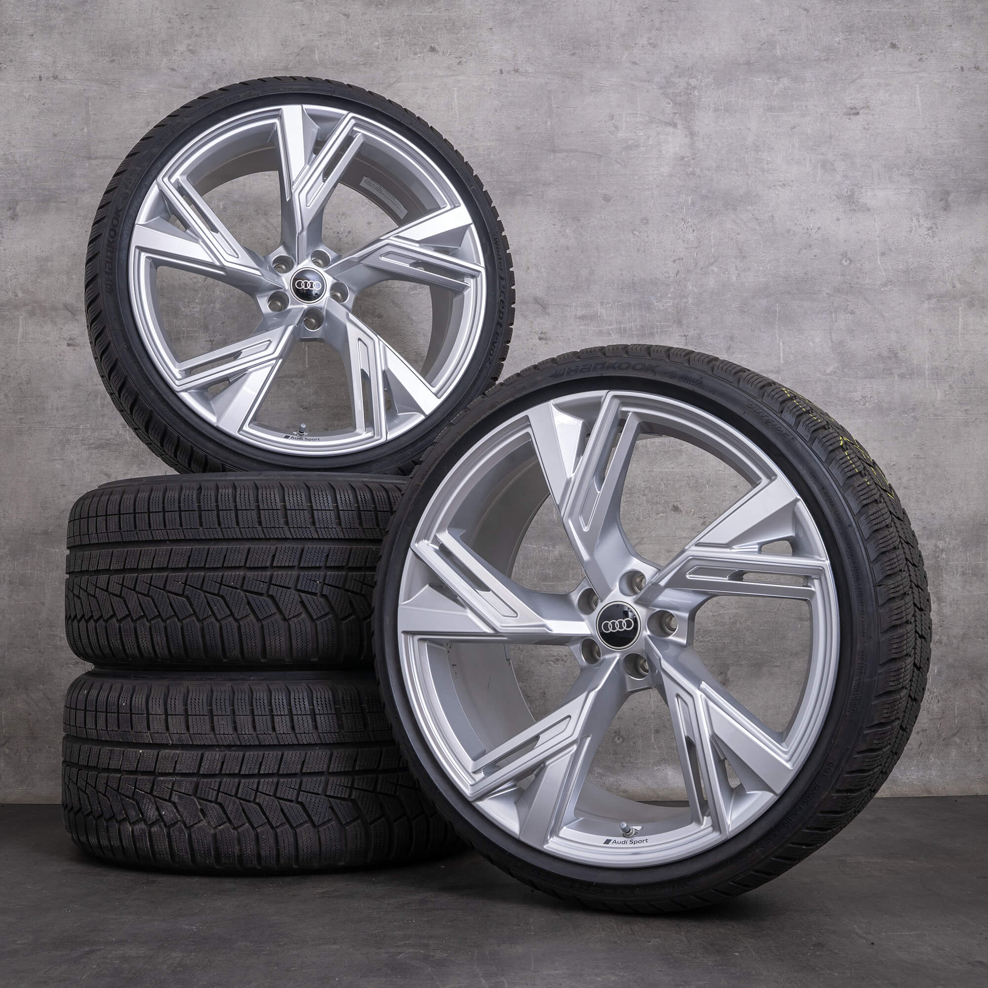 OEM Audi RS6 RS7 snow tire packages 22 inch 4K C8 Rims 4K0601025R ...