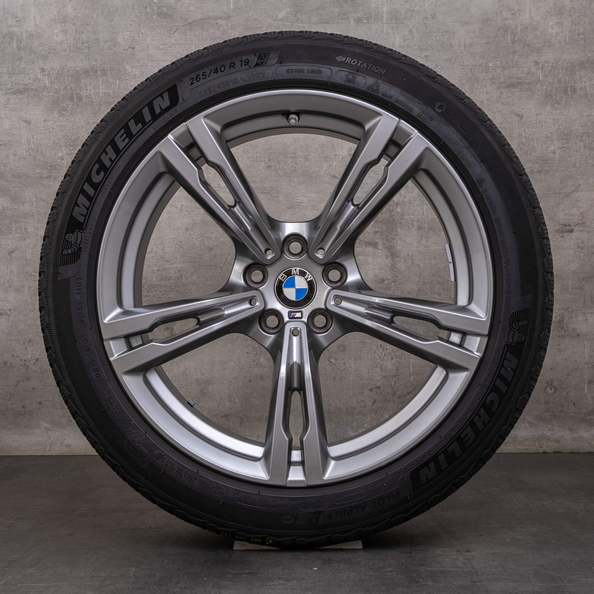 OEM BMW M5 snow tire packages 19 inch F90 Rims Styling 705 M