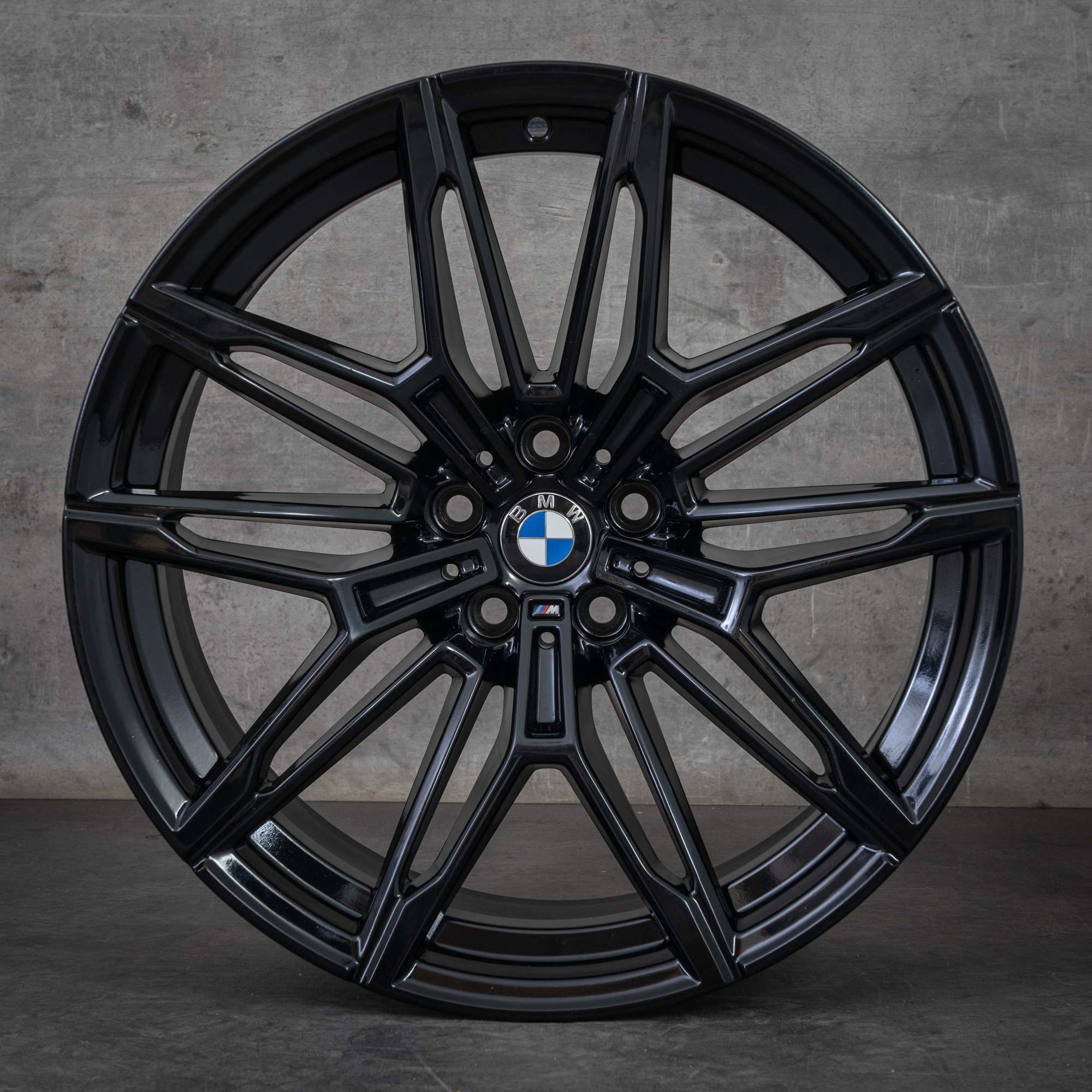 Oryginalne felgi BMW M2 M3 M4 19 20 cali G87 G80 G81 G82 G83 Styling 930 M 7882869 7882870 czarny błyszczący