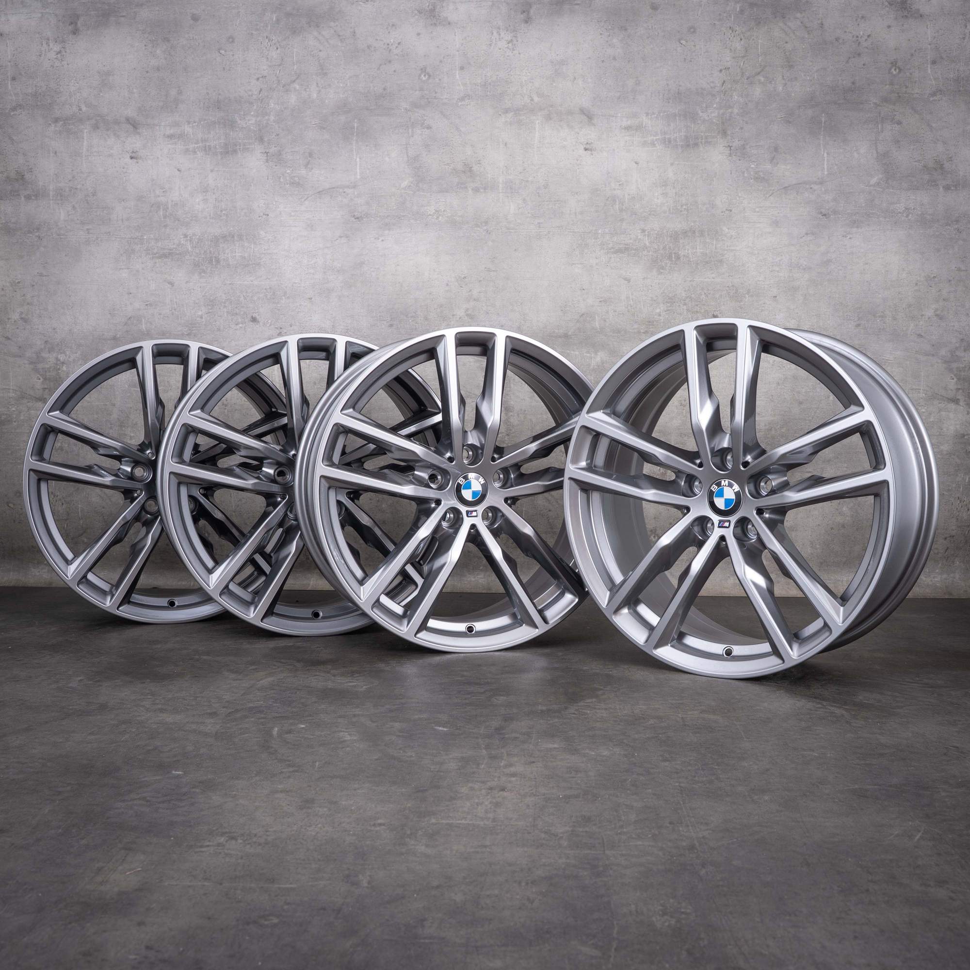 Originele BMW X3 X4 velgen G01 G02 19 inch Styling 698 M 8746987 ferricgrey NIEUW