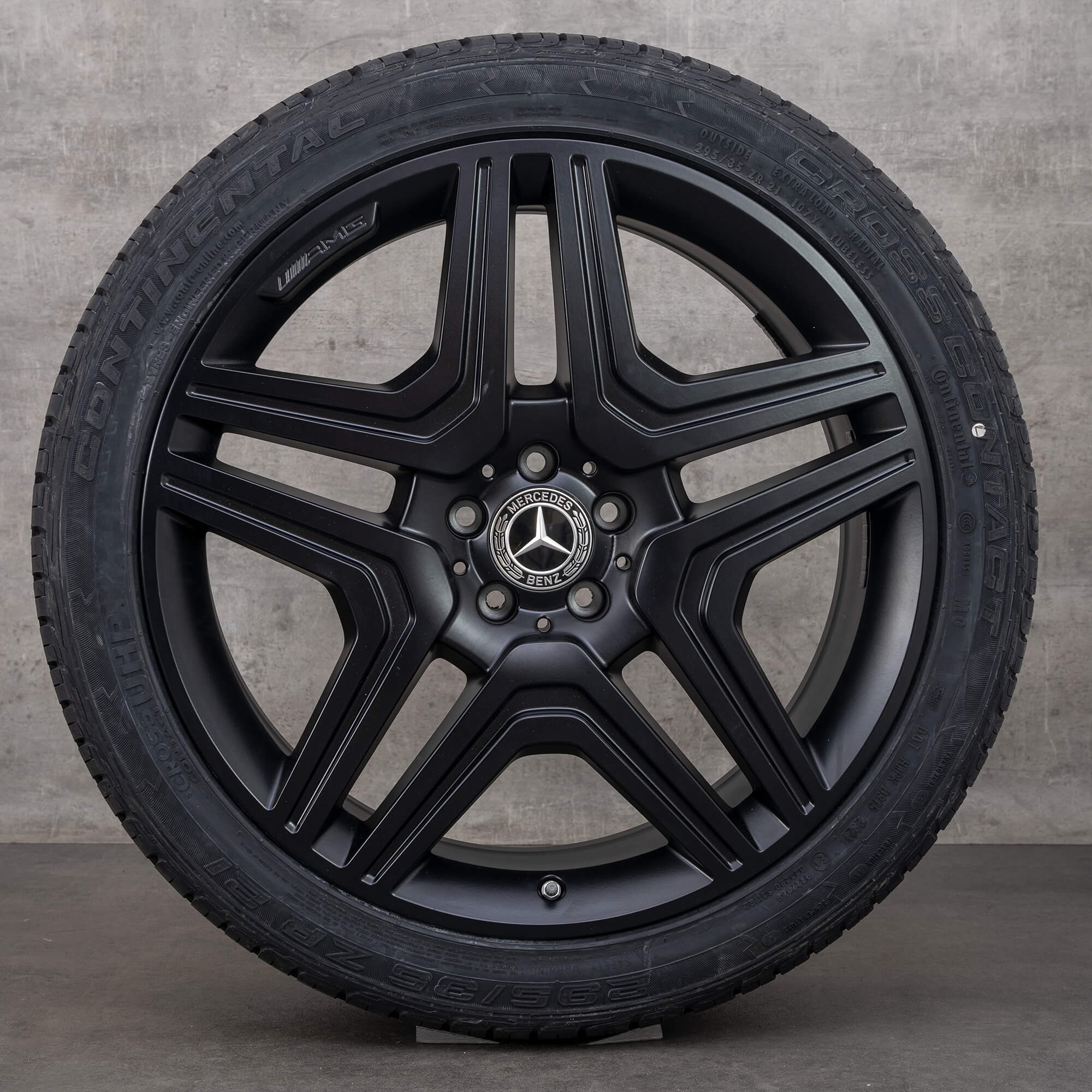 Mercedes Benz 21 inch rims AMG ML 63 W166 summer wheels tires