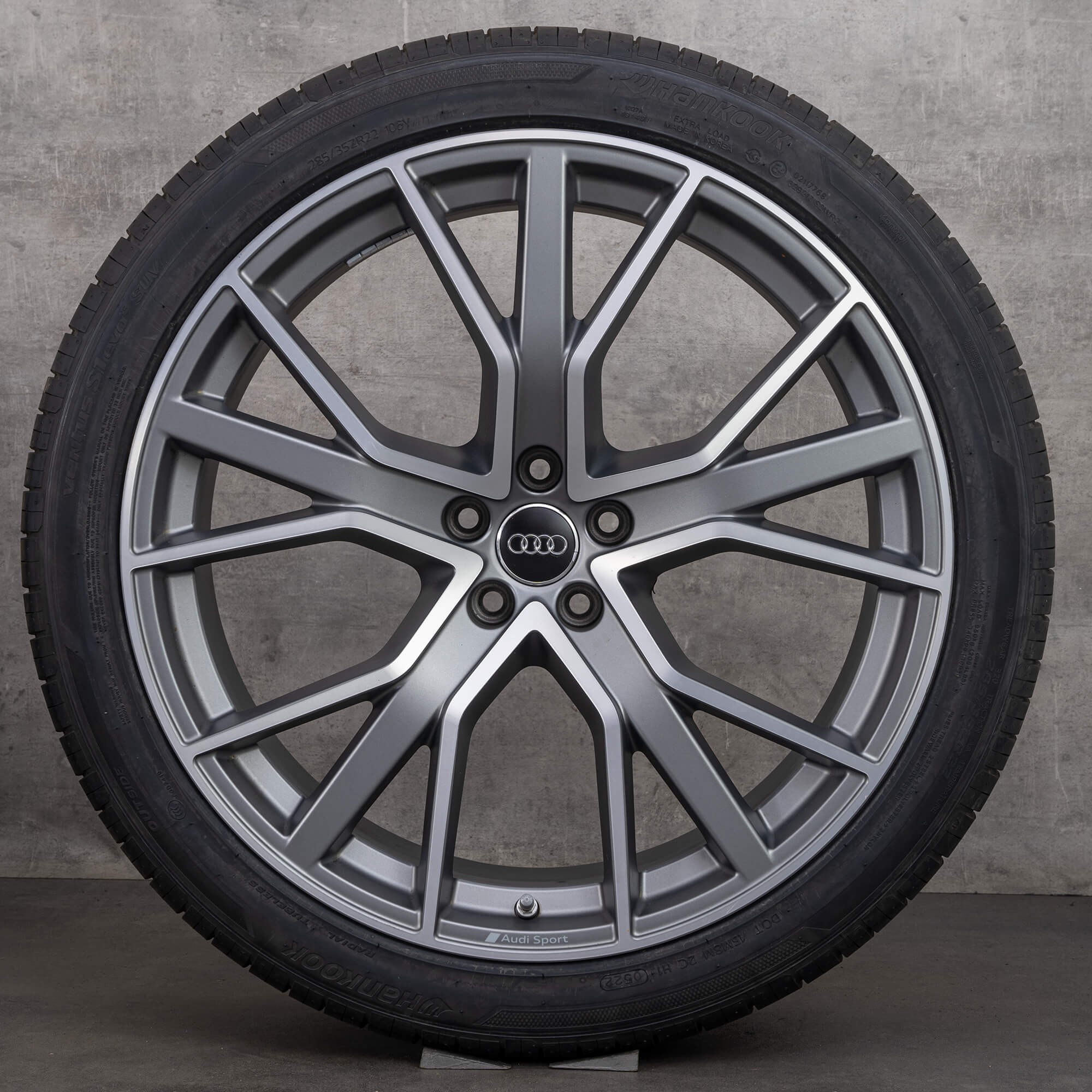 Audi Q7 SQ7 4M sommerfelger 22 tommer sommerdekk felger 4M0601025CP