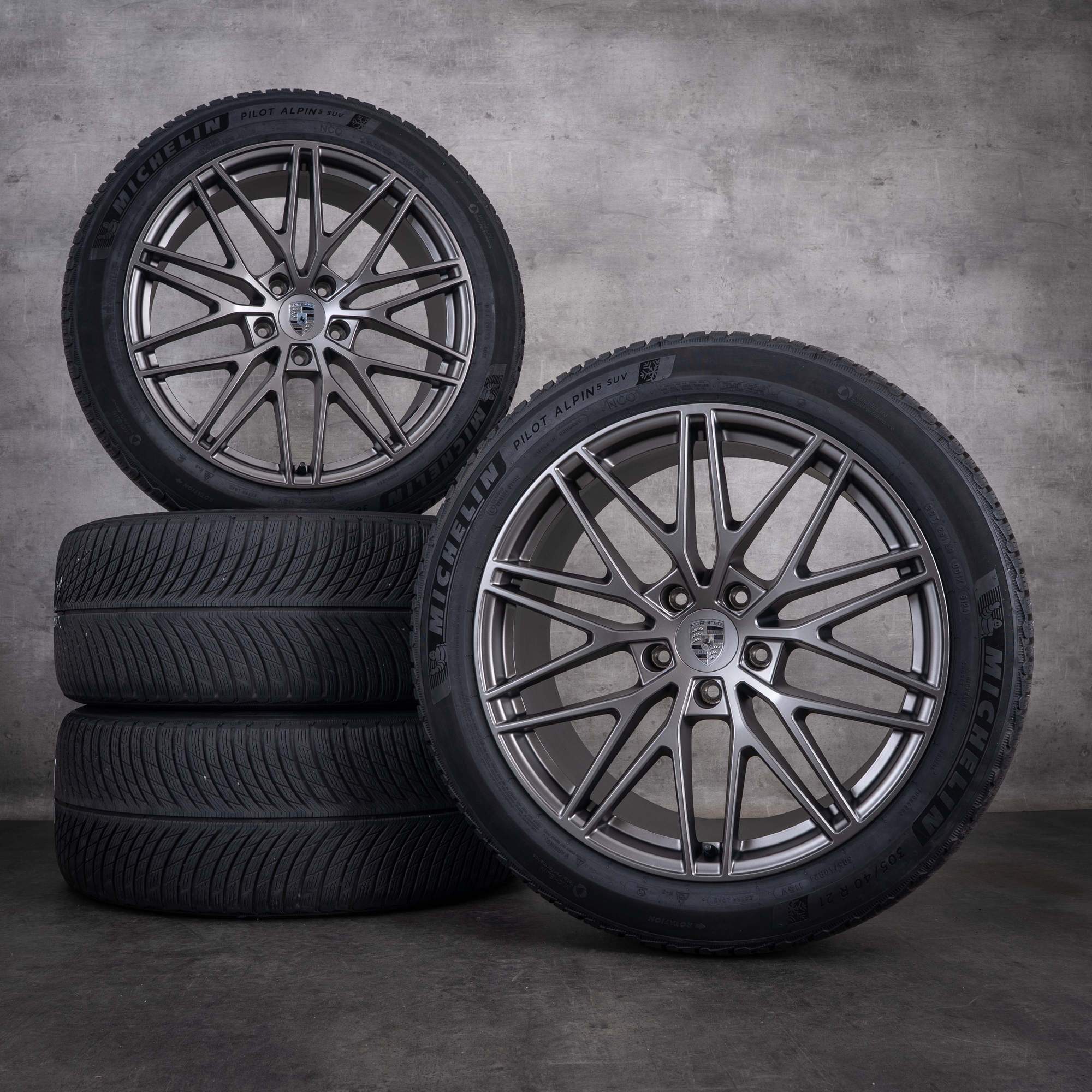 OEM Porsche Cayenne Coupe 21inch winter wheels E3 9YA II RS Spyder