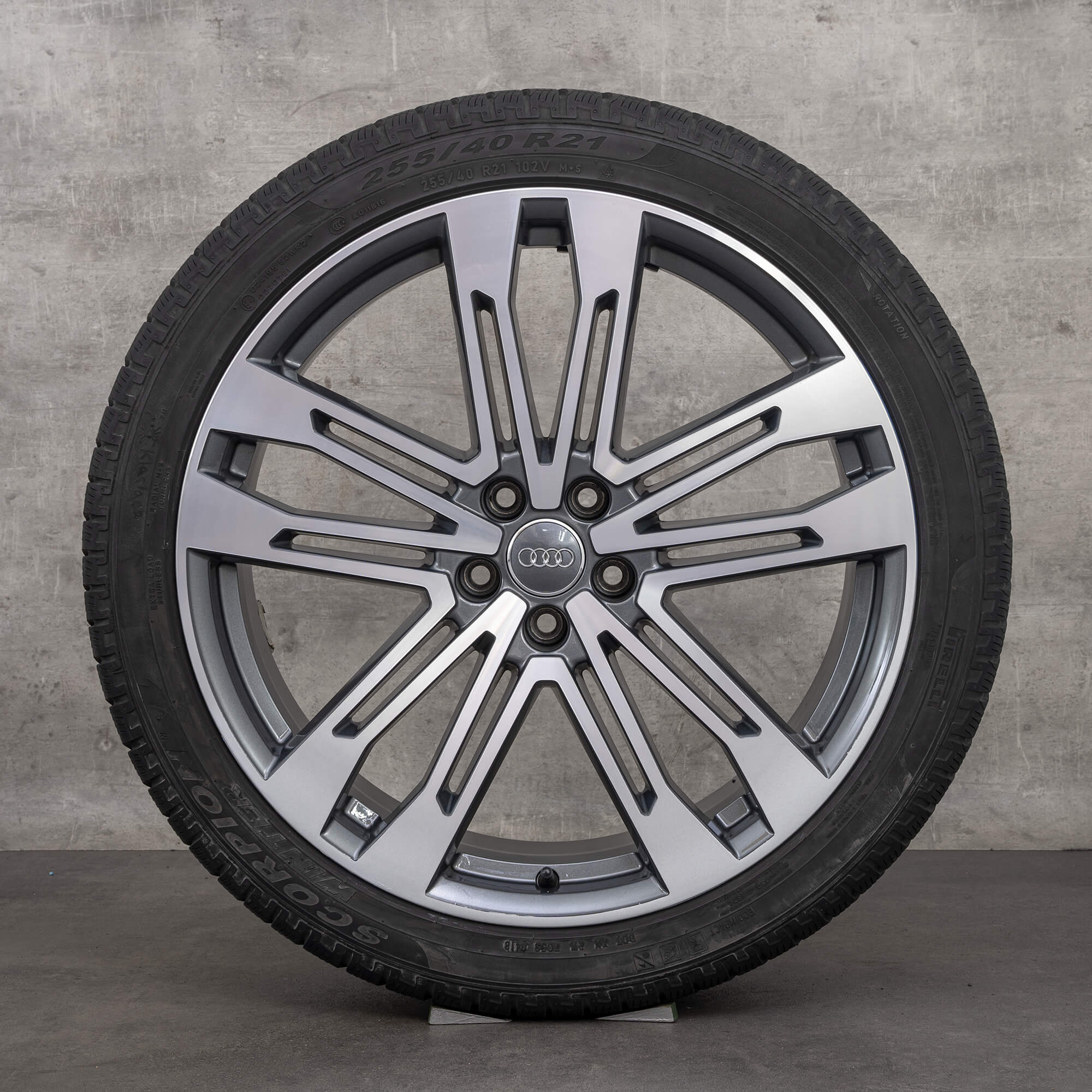 Audi 21 inch rims Q5 SQ5 FY alloy winter tires wheels 80A601025AC