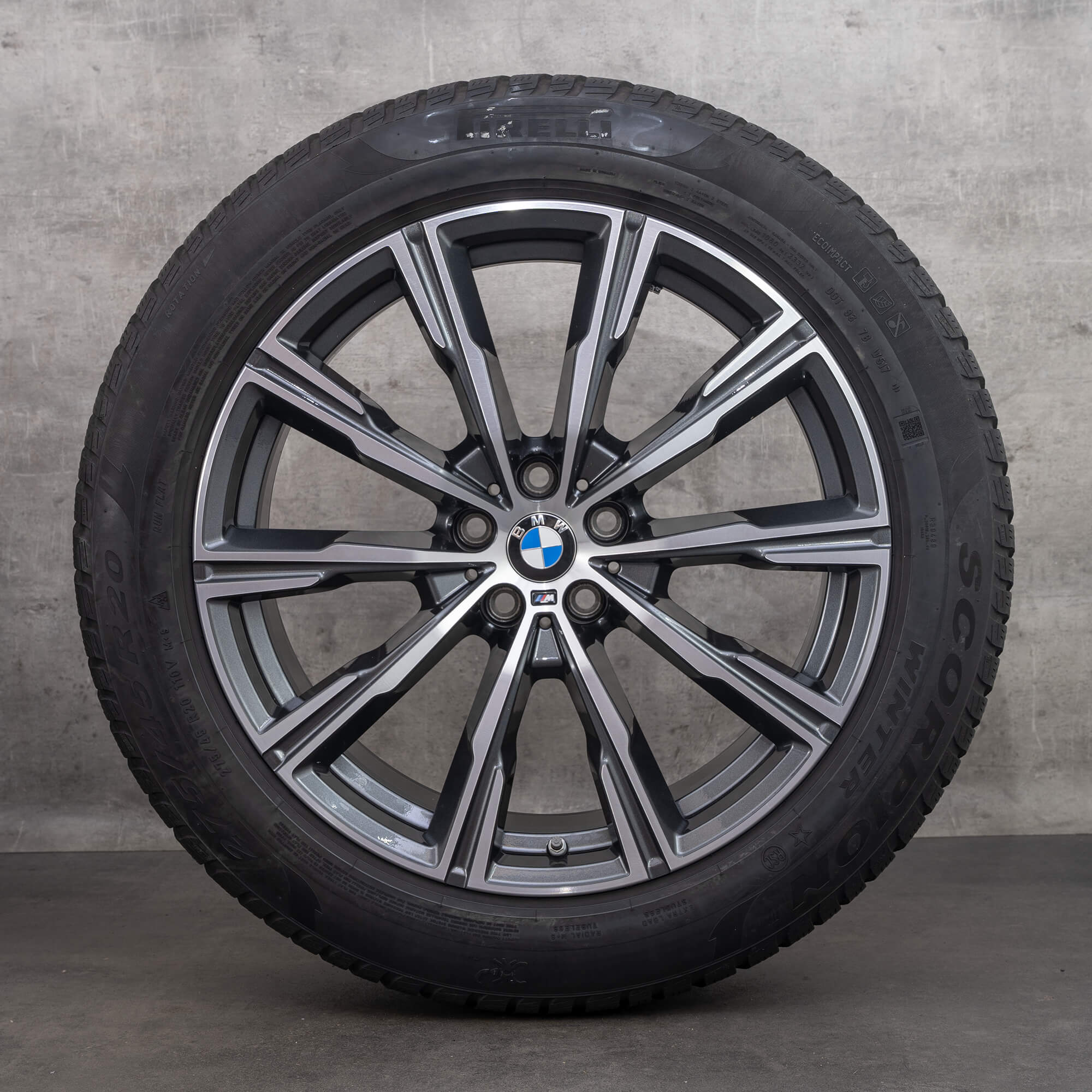 BMW 20 Zoll Felgen X5 G05 X6 G06 Styling 740 M Winterreifen  