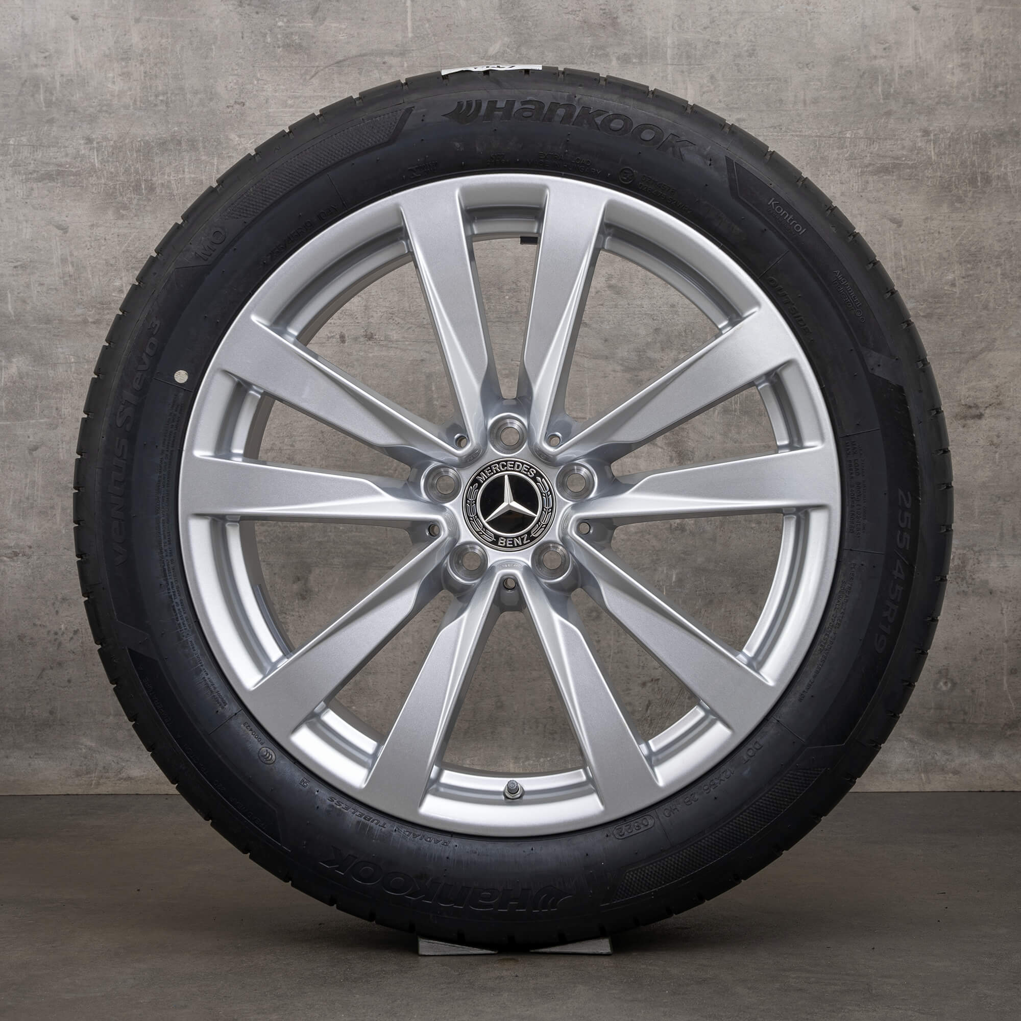 Alkuperäiset Mercedes Benz S-sarjan vanteet 19 tuuman W223 V223 X223 kesäpyörät A2234013100 hopea UUTUUS