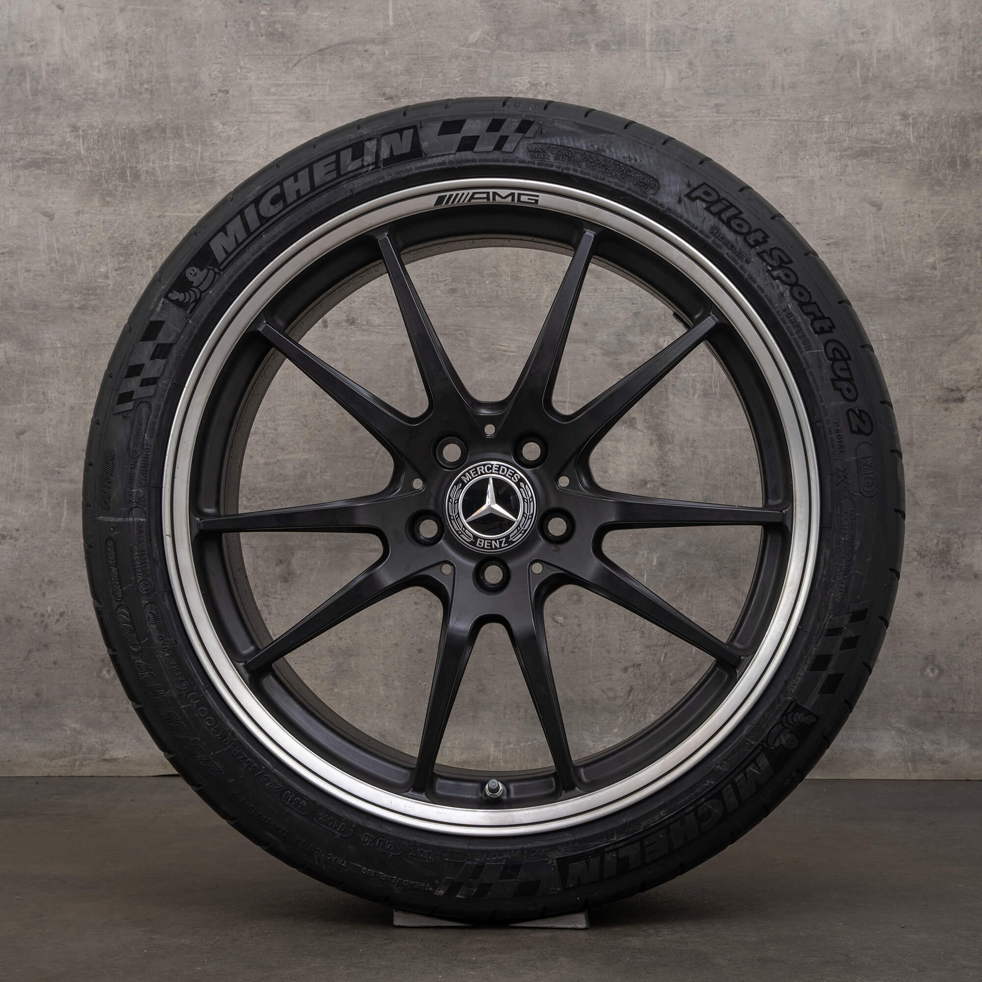 新車外しAMG GT用A190純正ホイール 9j19in11j20i｜タイヤ・ホイール