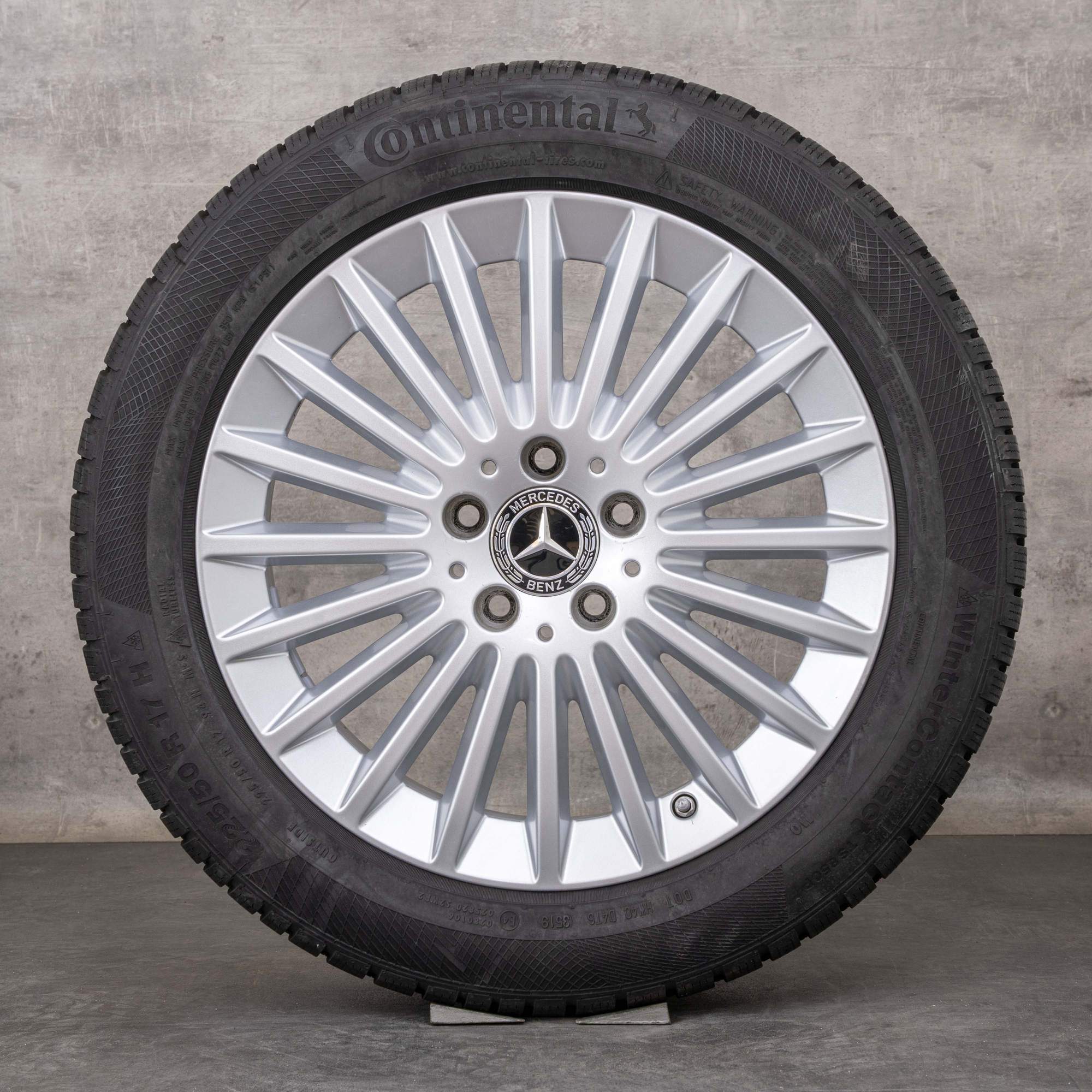OEM Mercedes Benz C-Class winter wheels 17 inch W205 S205 rims